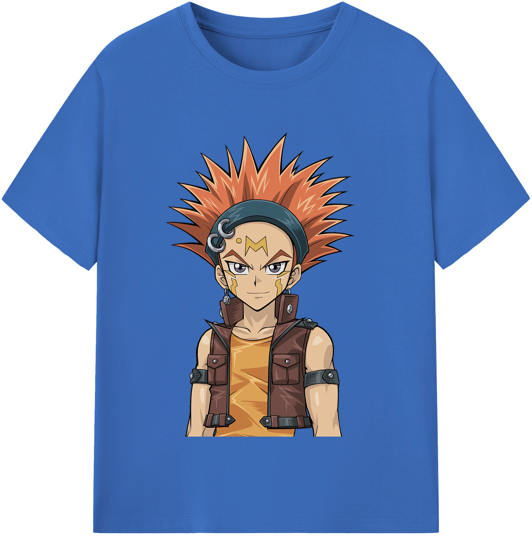 （画像用） 遊☆戯☆王 Yu-Gi-Oh! 綿100％半袖Tシャツ（フロントプリント）