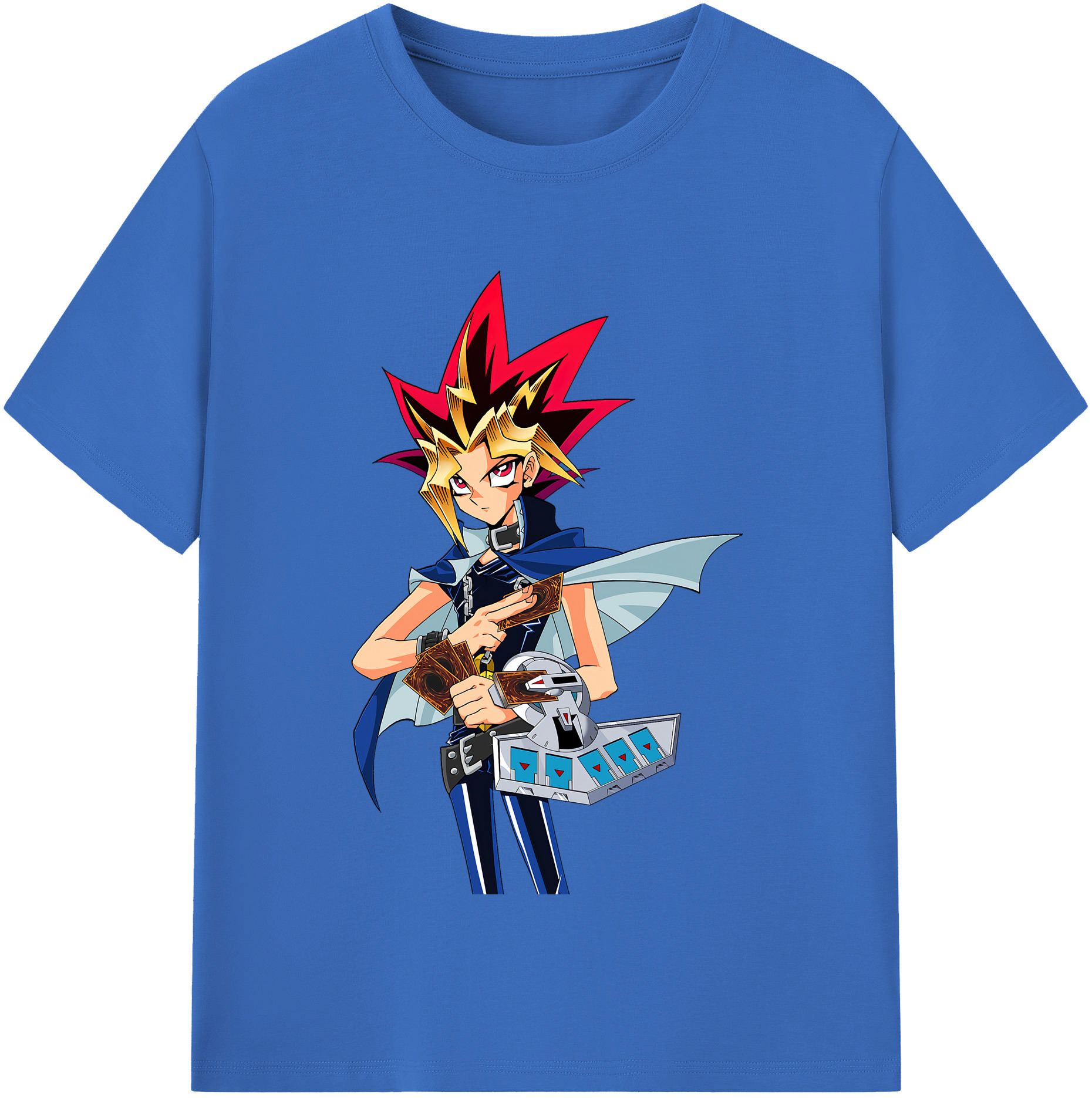 （画像用） 遊☆戯☆王 Yu-Gi-Oh! 綿100％半袖Tシャツ（フロントプリント）