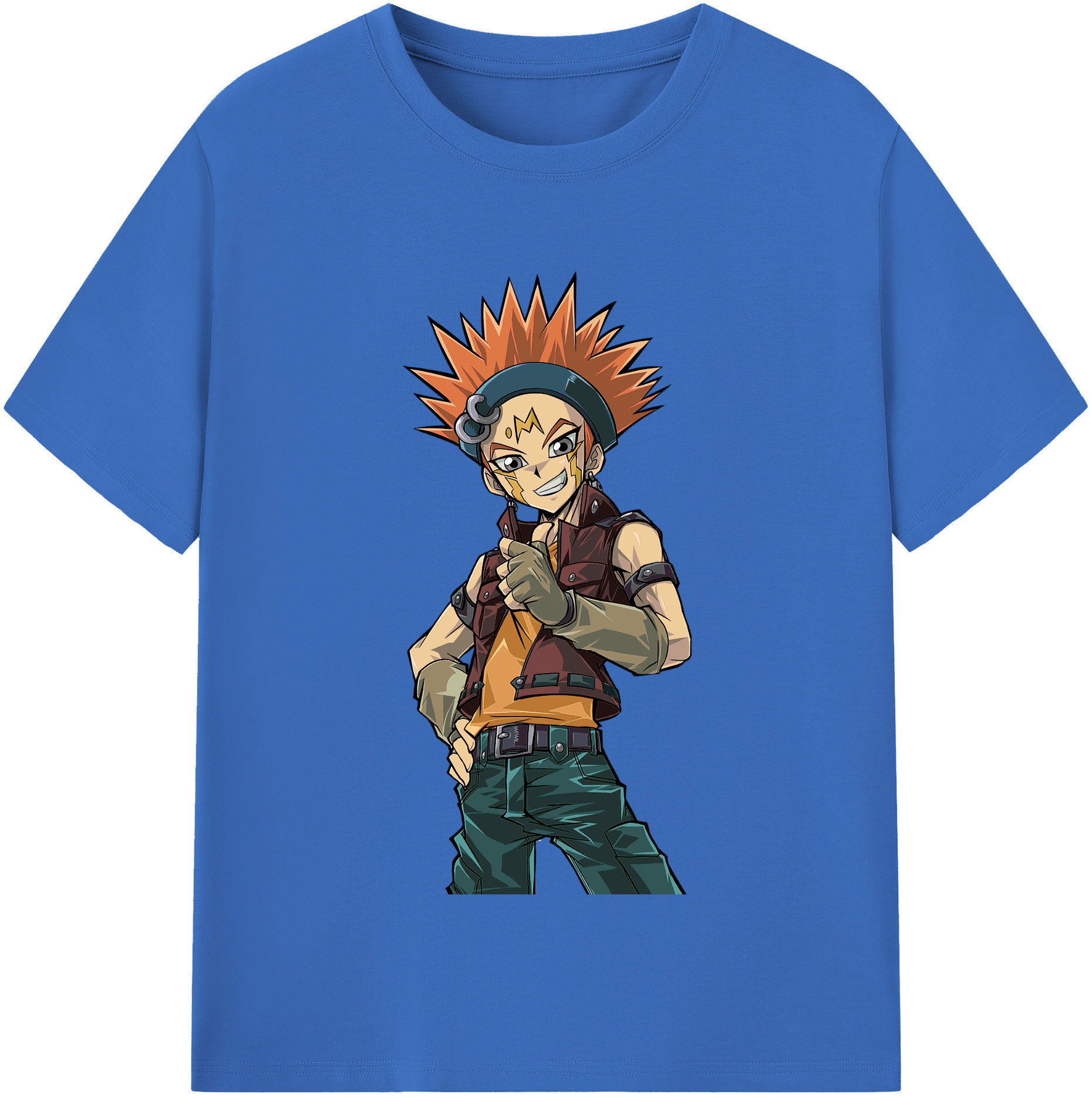 （画像用） 遊☆戯☆王 Yu-Gi-Oh! 綿100％半袖Tシャツ（フロントプリント）