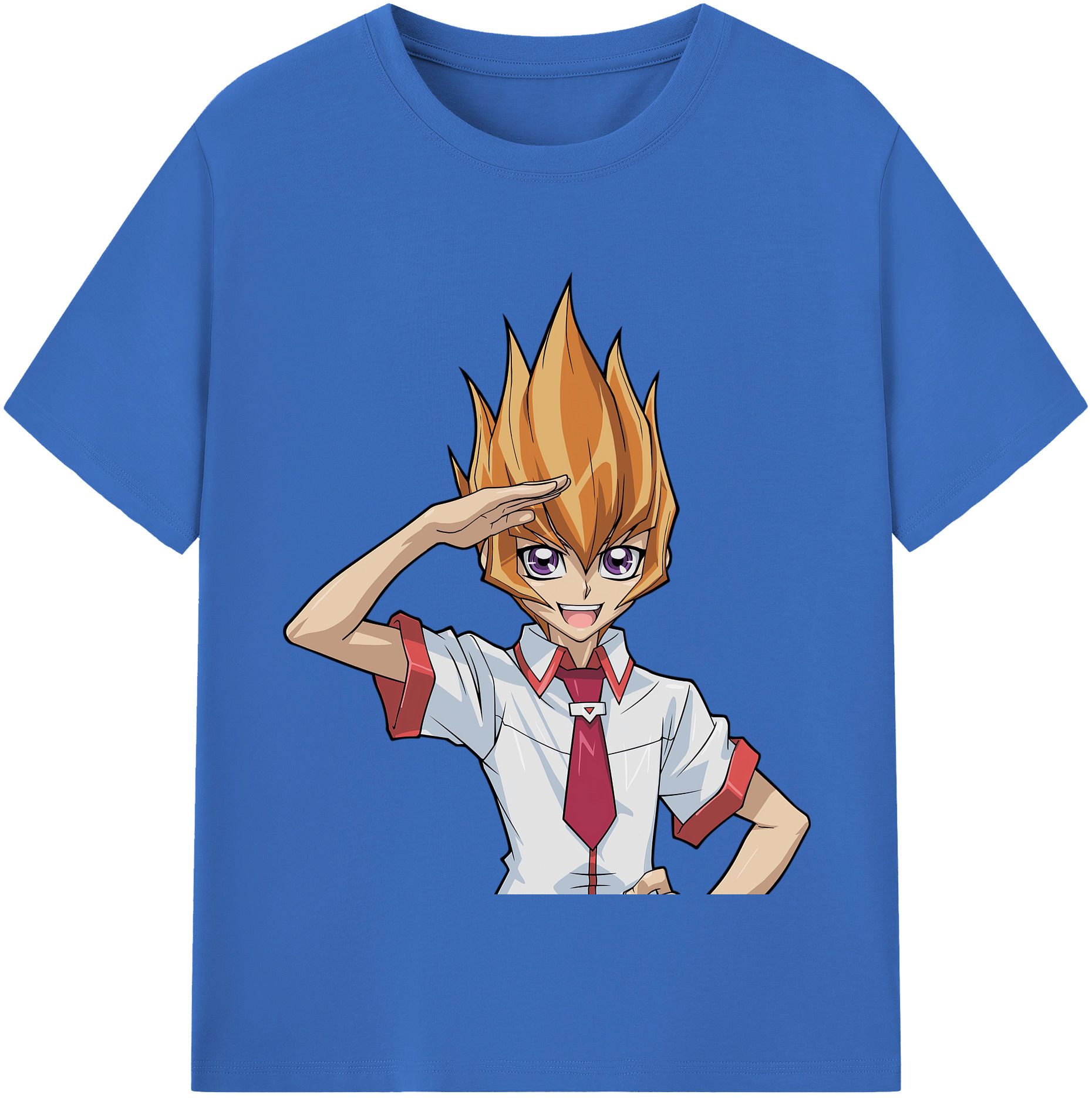 （画像用） 遊☆戯☆王 Yu-Gi-Oh! 綿100％半袖Tシャツ（フロントプリント）