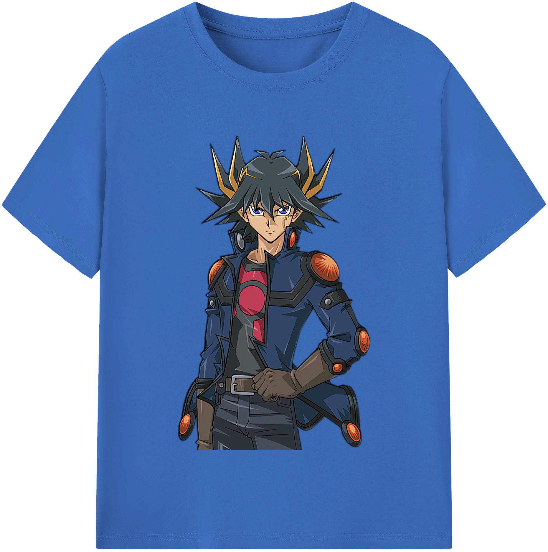 （画像用） 遊☆戯☆王 Yu-Gi-Oh! 綿100％半袖Tシャツ（フロントプリント）
