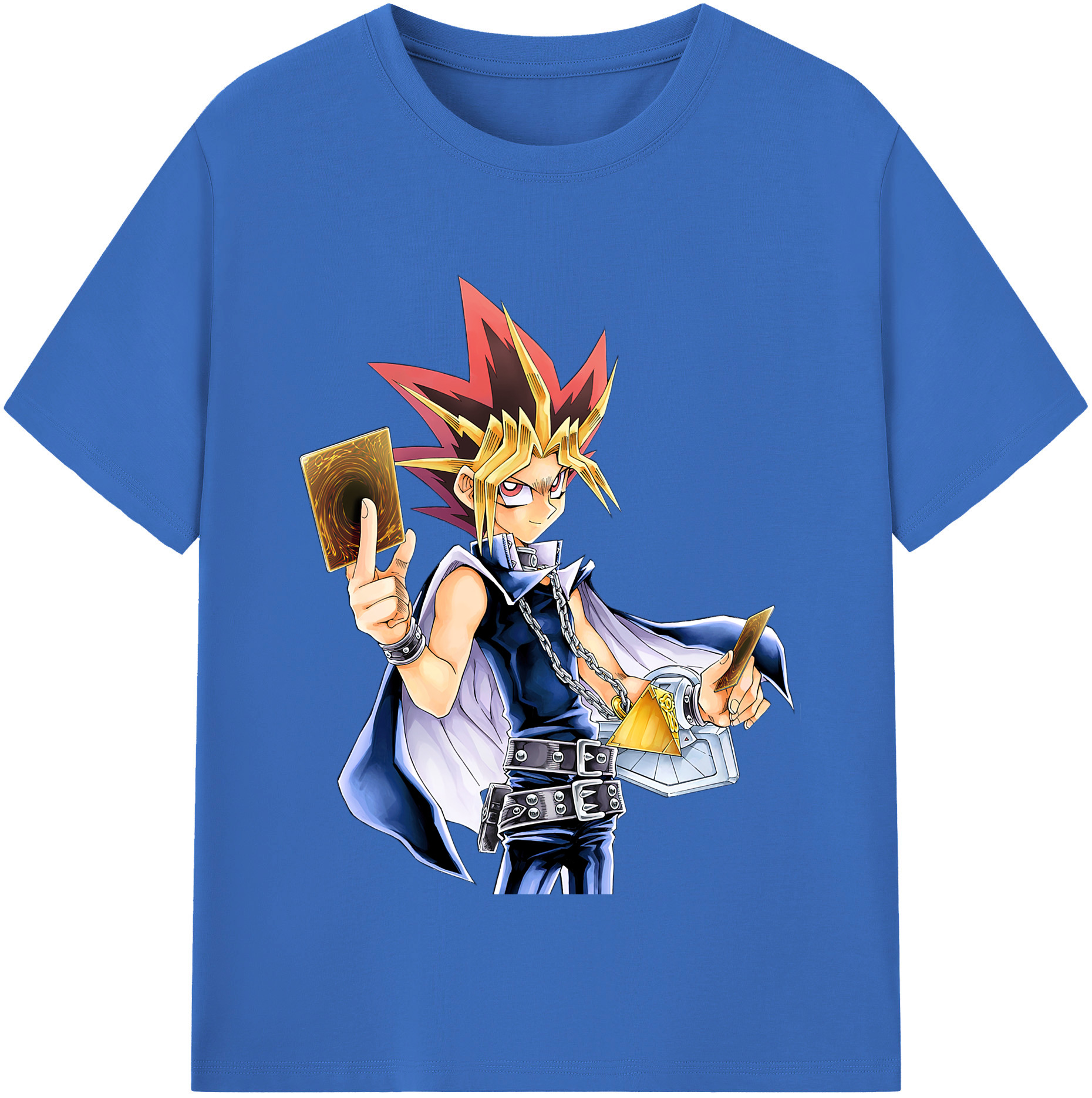 （画像用） 遊☆戯☆王 Yu-Gi-Oh! 綿100％半袖Tシャツ（フロントプリント）