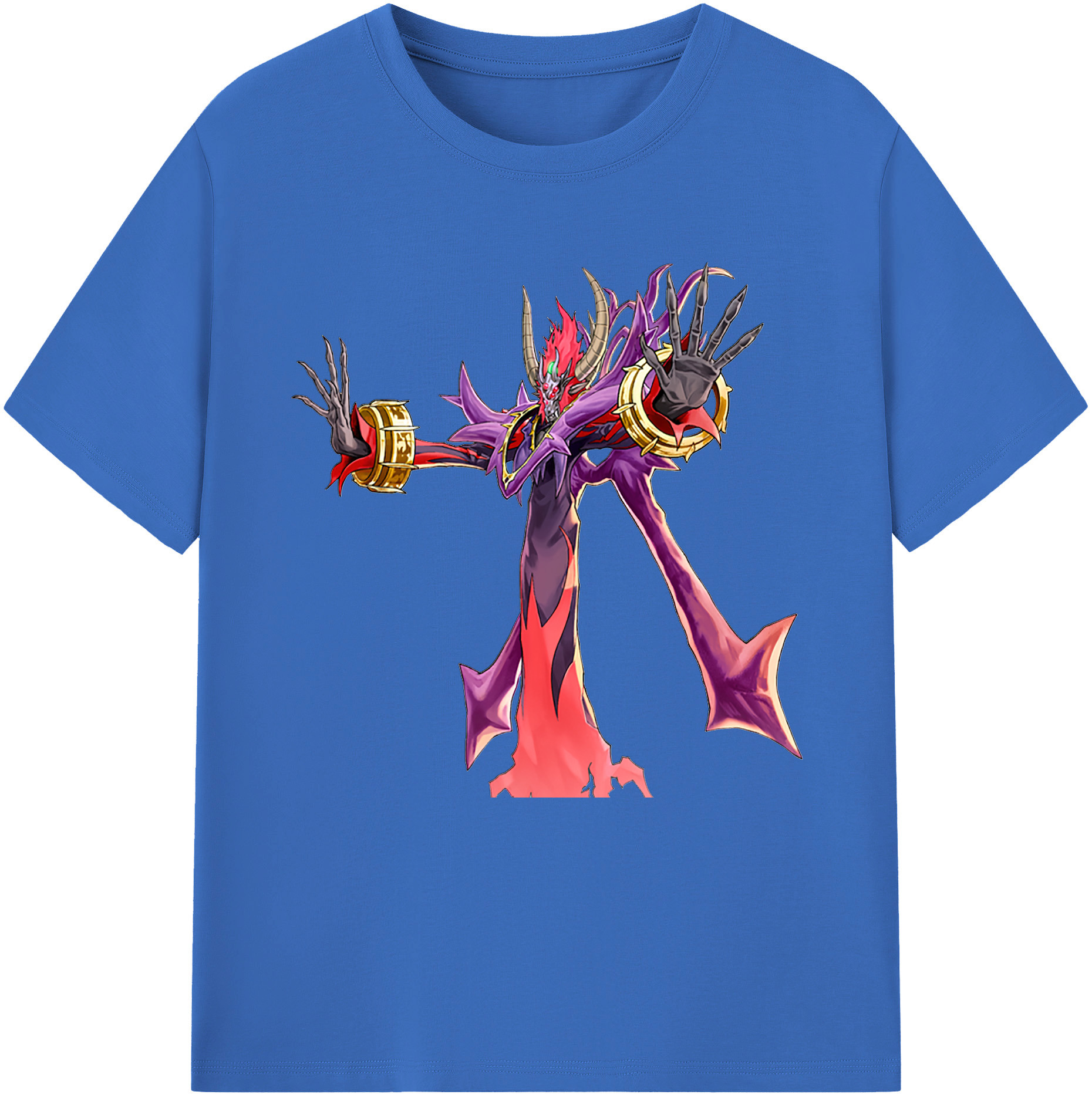 （画像用） 遊☆戯☆王 Yu-Gi-Oh! 綿100％半袖Tシャツ（フロントプリント）