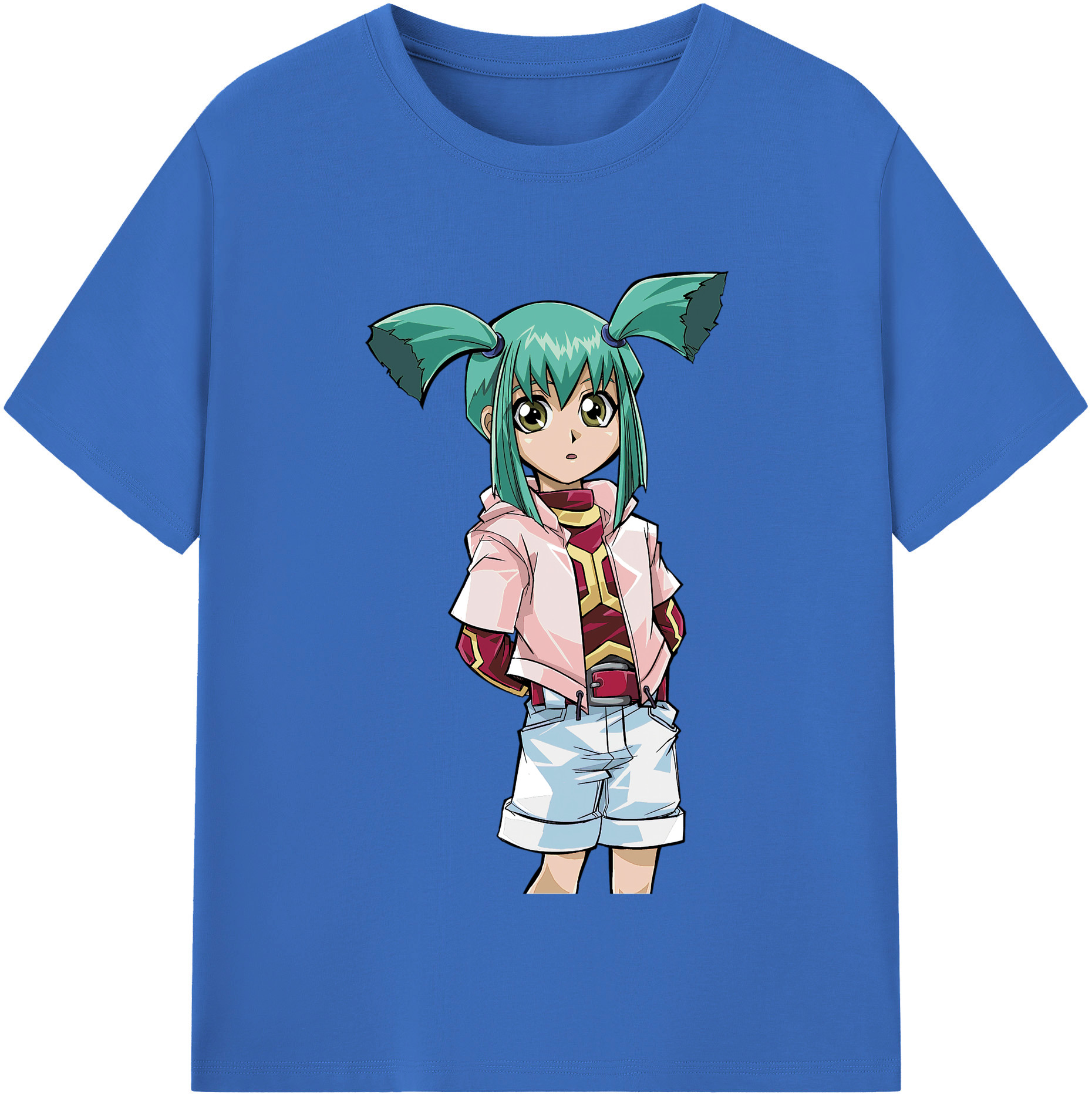 （画像用） 遊☆戯☆王 Yu-Gi-Oh! 綿100％半袖Tシャツ（フロントプリント）