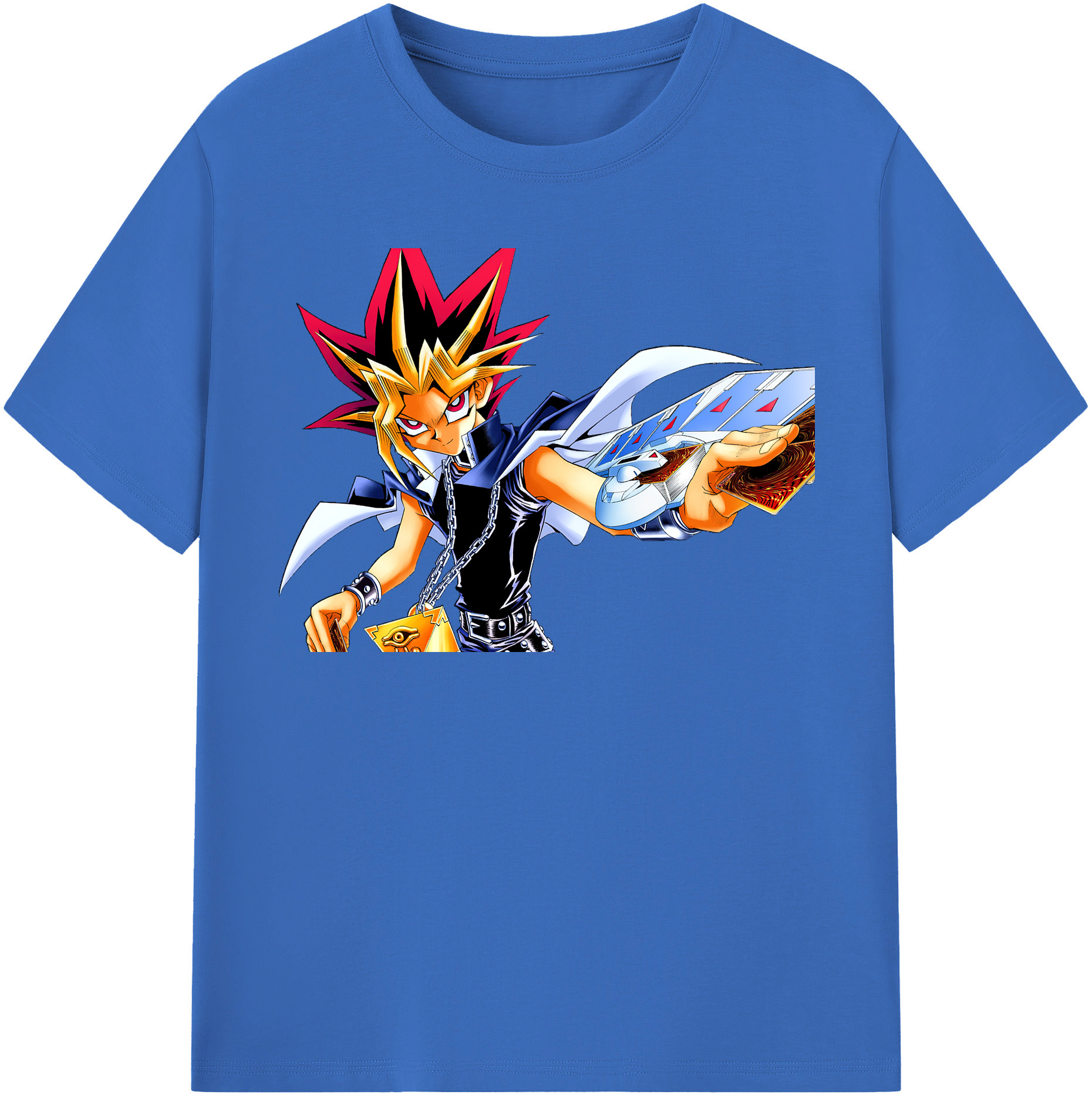 （画像用） 遊☆戯☆王 Yu-Gi-Oh! 綿100％半袖Tシャツ（フロントプリント）