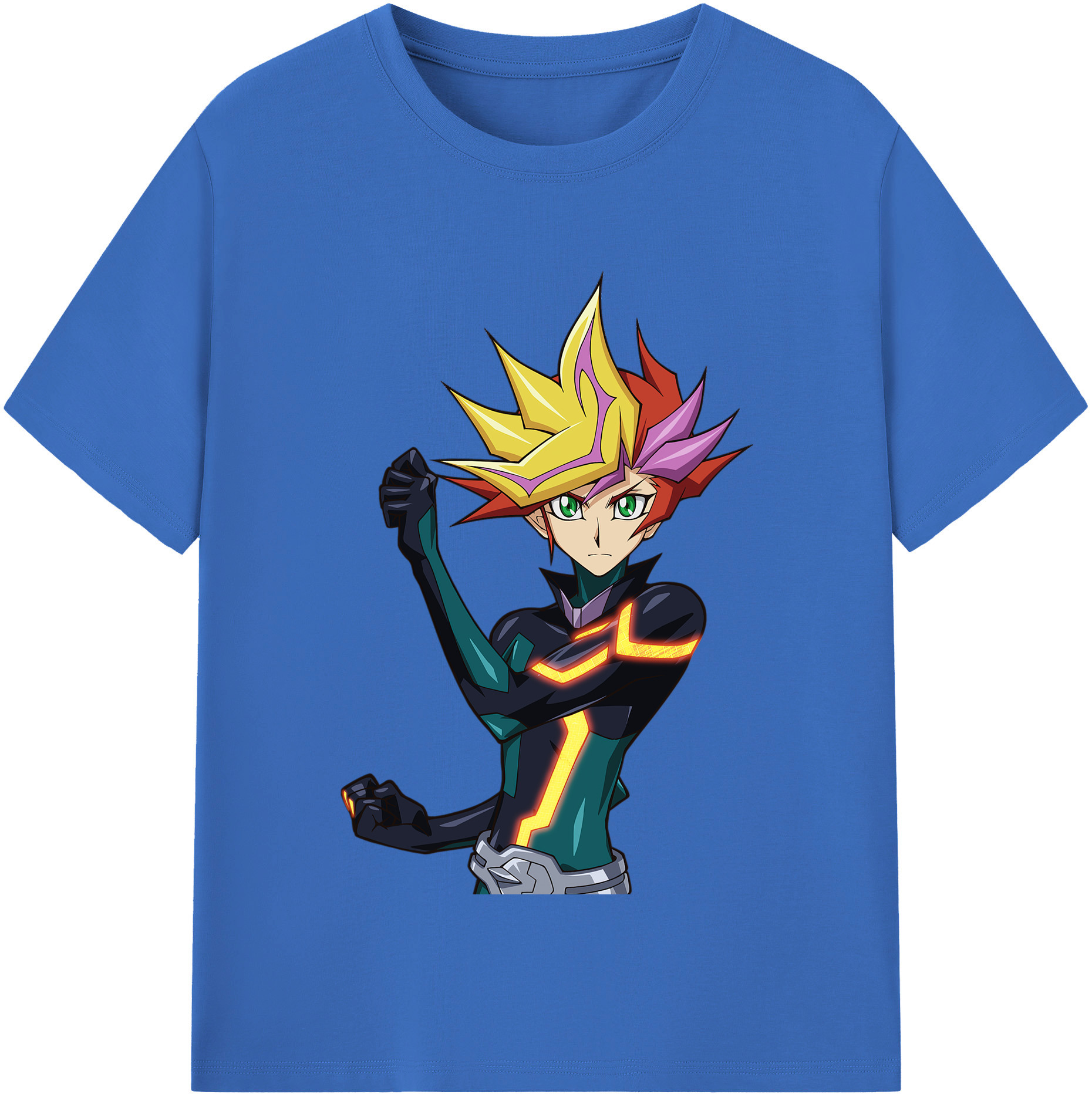 （画像用） 遊☆戯☆王 Yu-Gi-Oh! 綿100％半袖Tシャツ（フロントプリント）