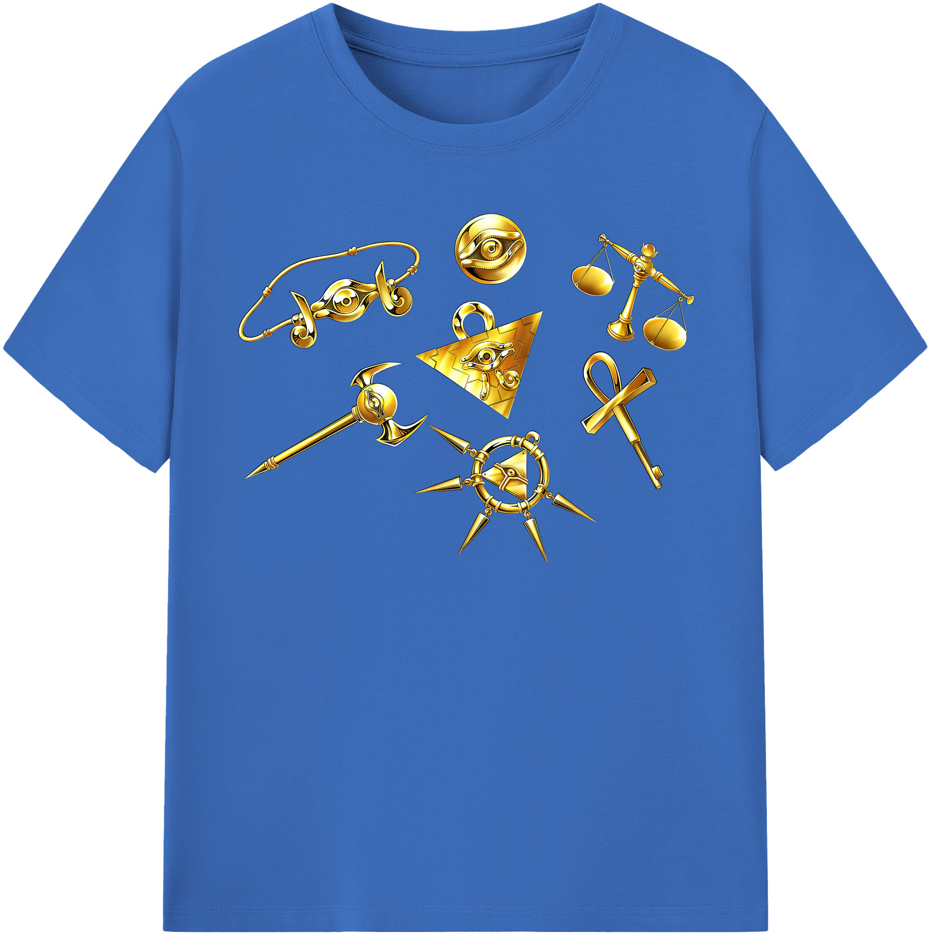 （画像用） 遊☆戯☆王 Yu-Gi-Oh! 綿100％半袖Tシャツ（フロントプリント）