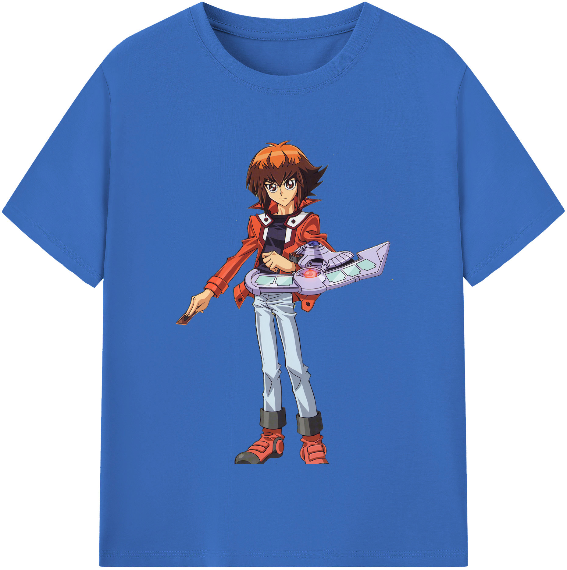 （画像用） 遊☆戯☆王 Yu-Gi-Oh! 綿100％半袖Tシャツ（フロントプリント）