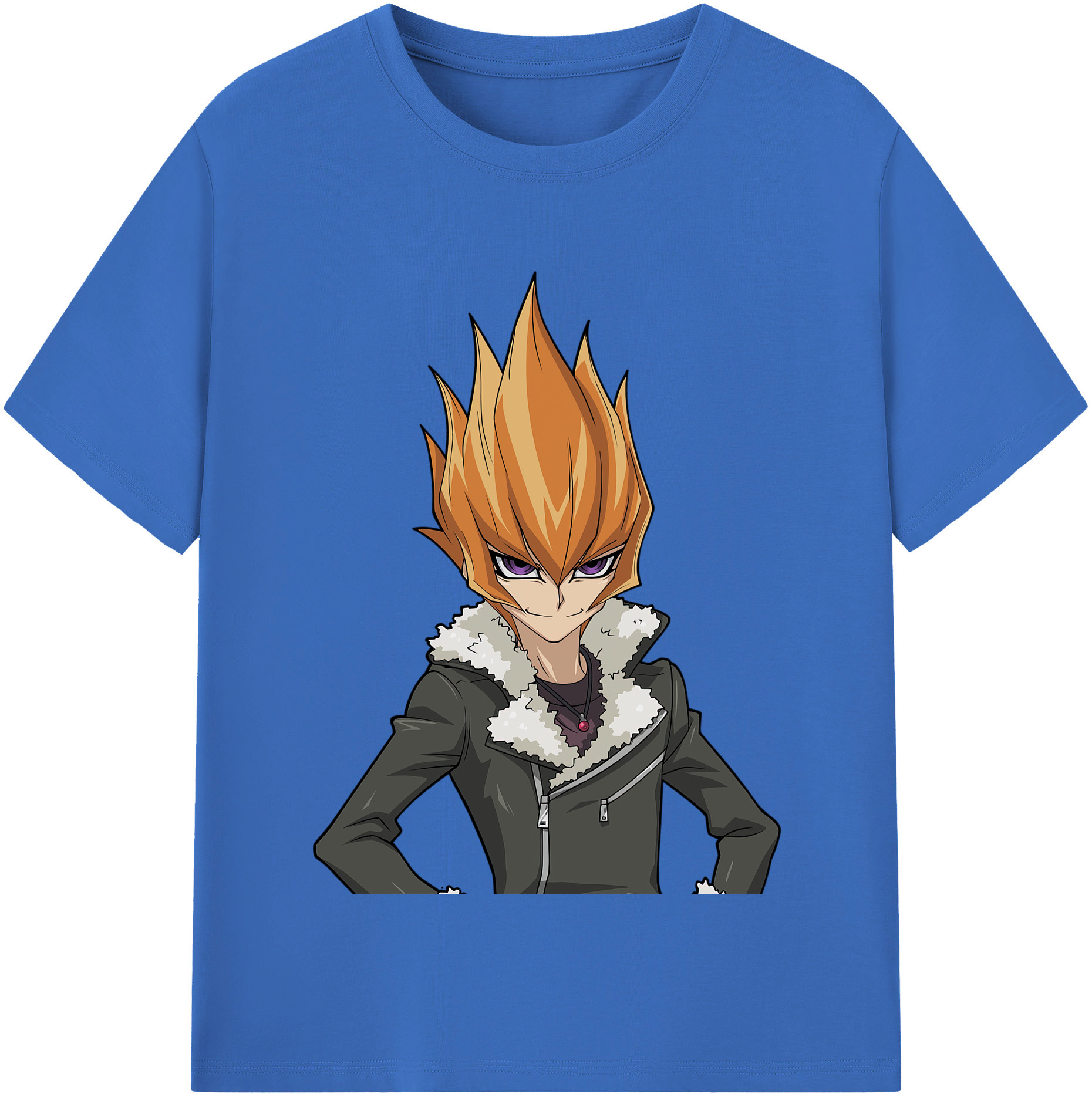 （画像用） 遊☆戯☆王 Yu-Gi-Oh! 綿100％半袖Tシャツ（フロントプリント）