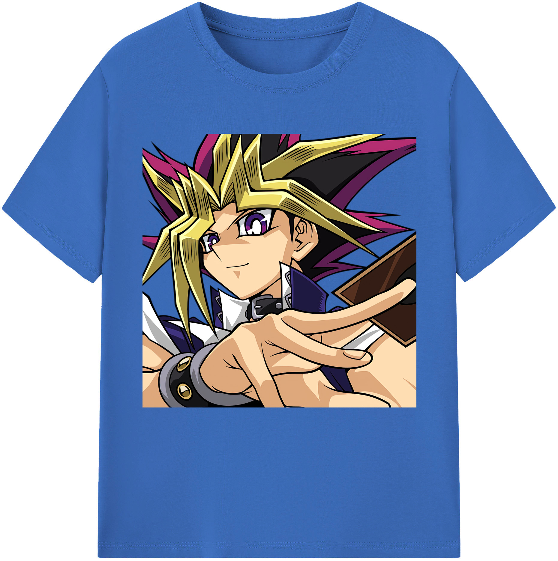 （画像用） 遊☆戯☆王 Yu-Gi-Oh! 綿100％半袖Tシャツ（フロントプリント）