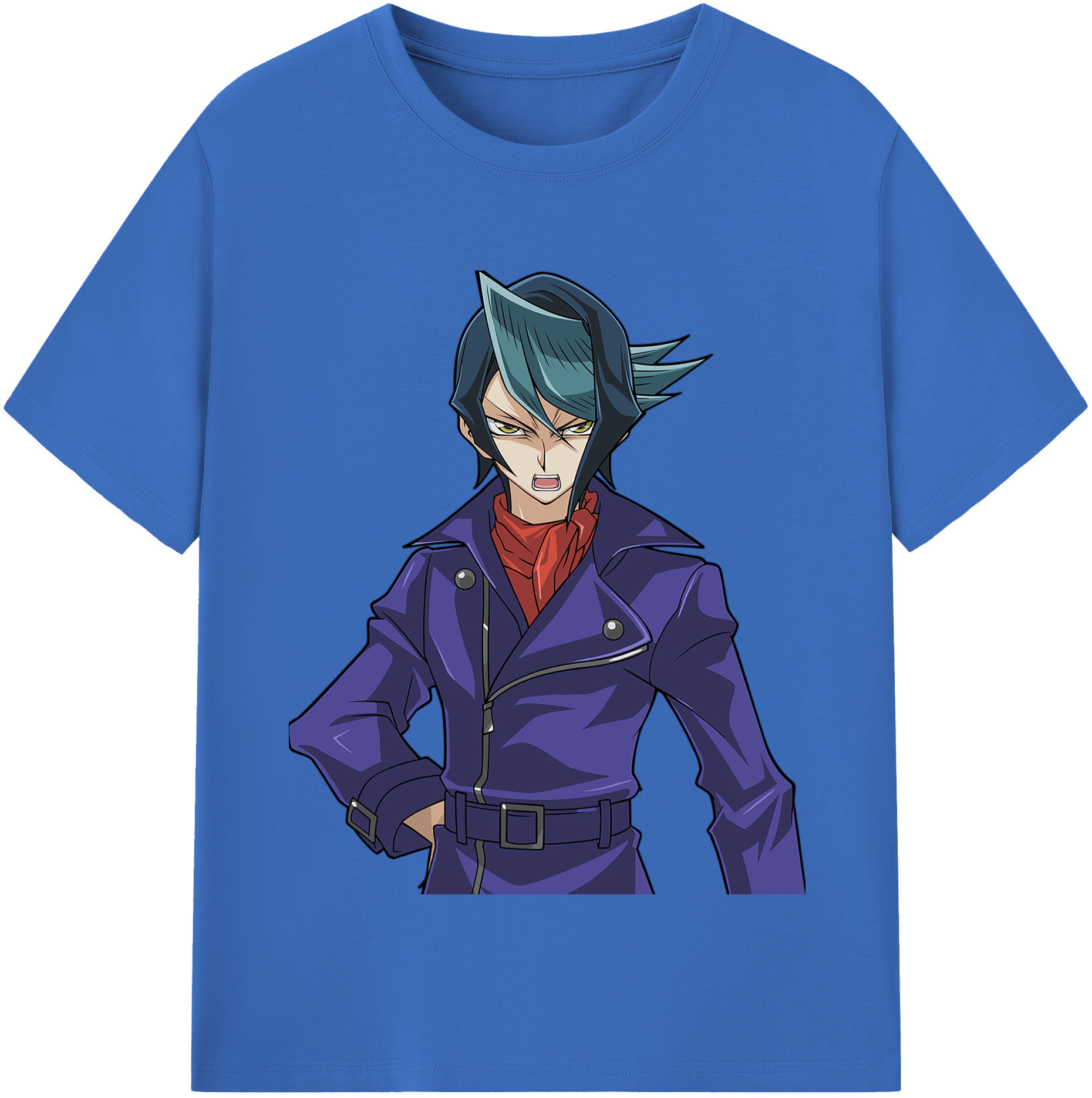 （画像用） 遊☆戯☆王 Yu-Gi-Oh! 綿100％半袖Tシャツ（フロントプリント）