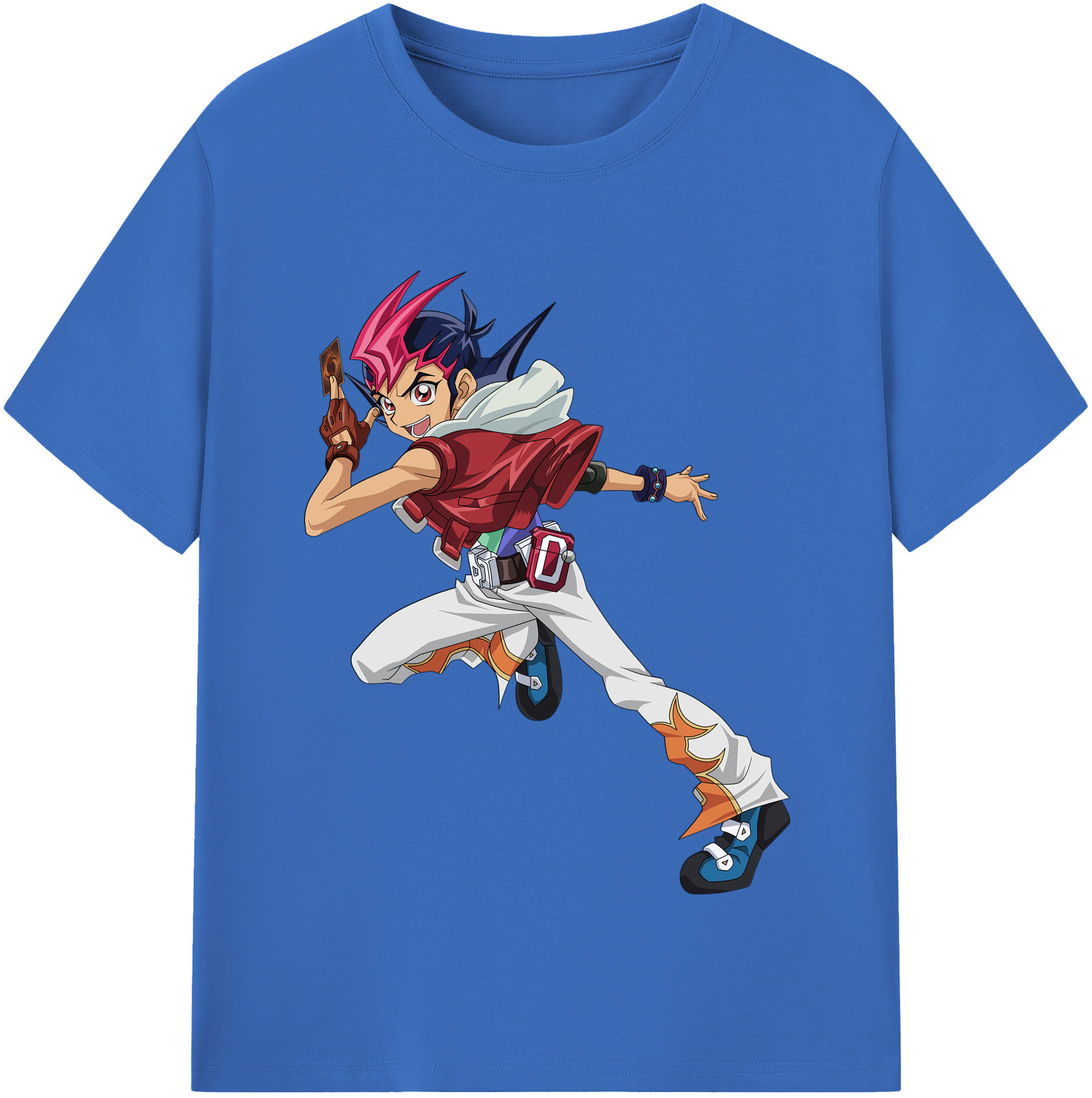 （画像用） 遊☆戯☆王 Yu-Gi-Oh! 綿100％半袖Tシャツ（フロントプリント）