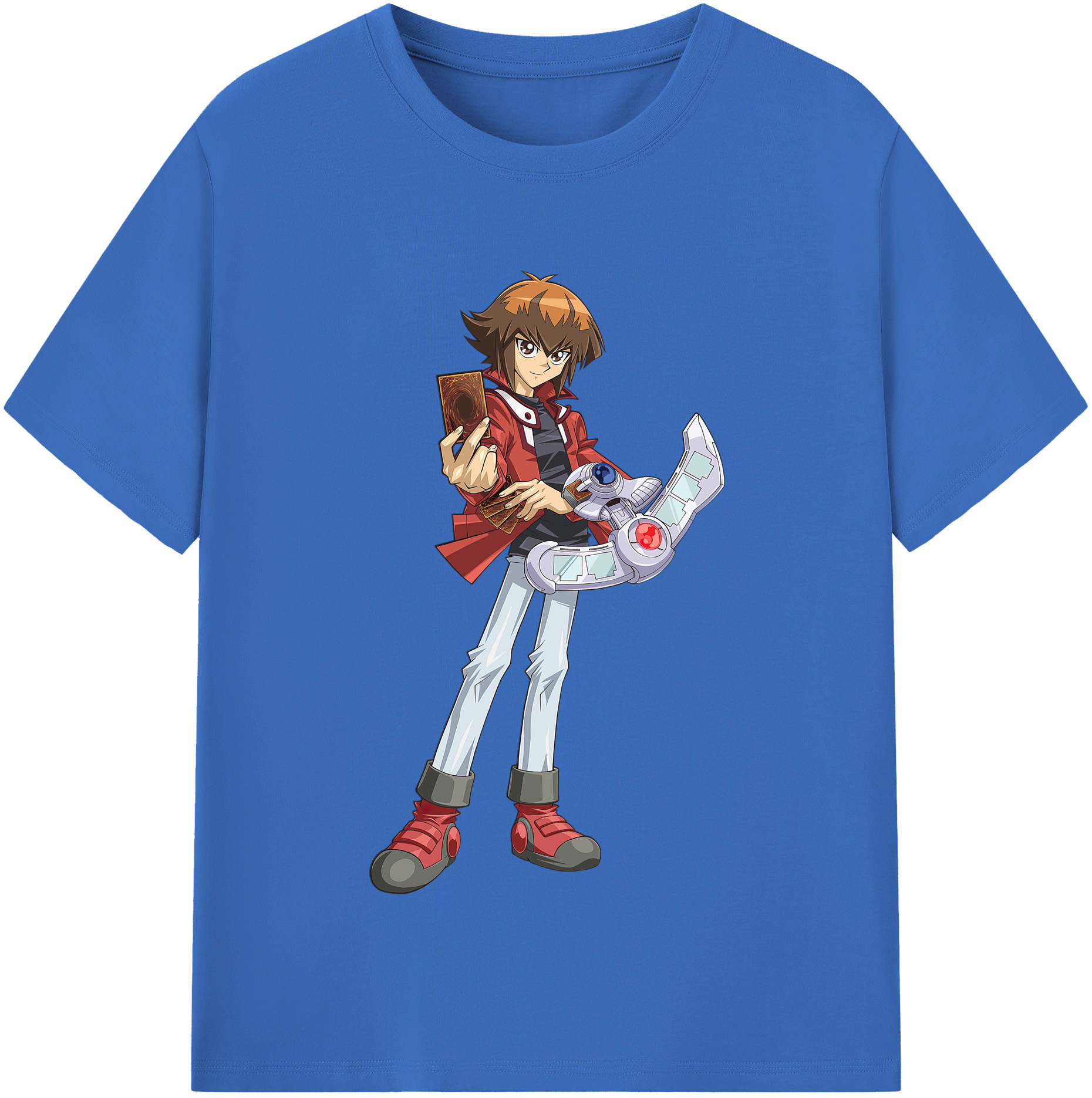 （画像用） 遊☆戯☆王 Yu-Gi-Oh! 綿100％半袖Tシャツ（フロントプリント）