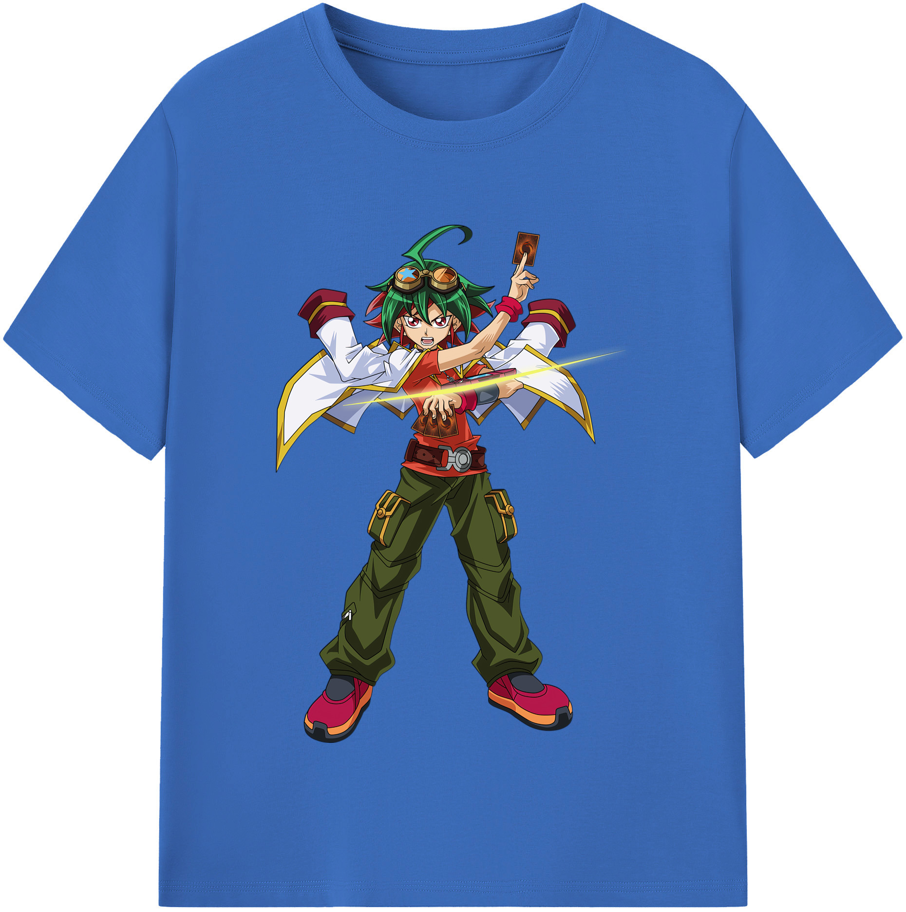 （画像用） 遊☆戯☆王 Yu-Gi-Oh! 綿100％半袖Tシャツ（フロントプリント）