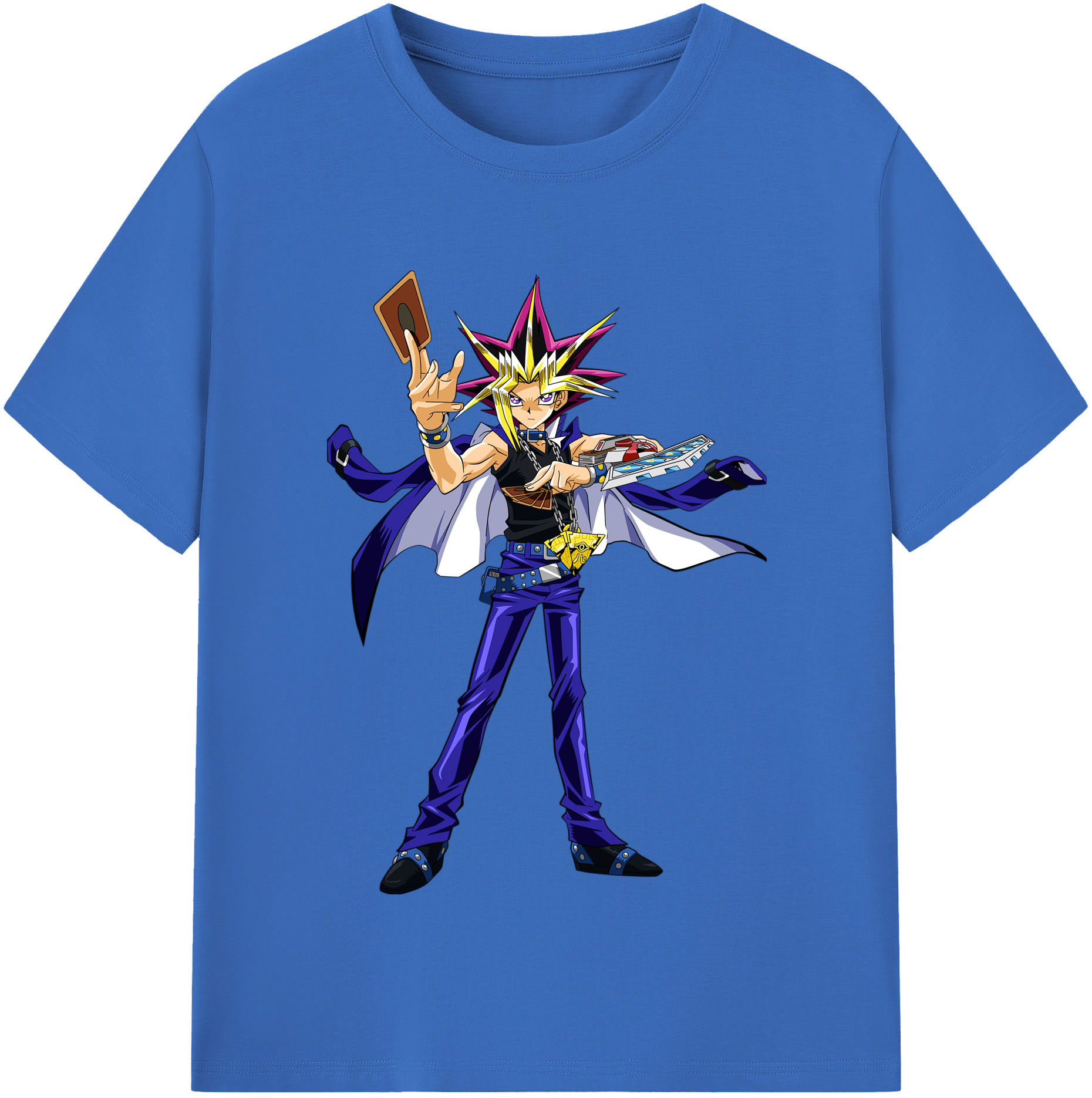 （画像用） 遊☆戯☆王 Yu-Gi-Oh! 綿100％半袖Tシャツ（フロントプリント）