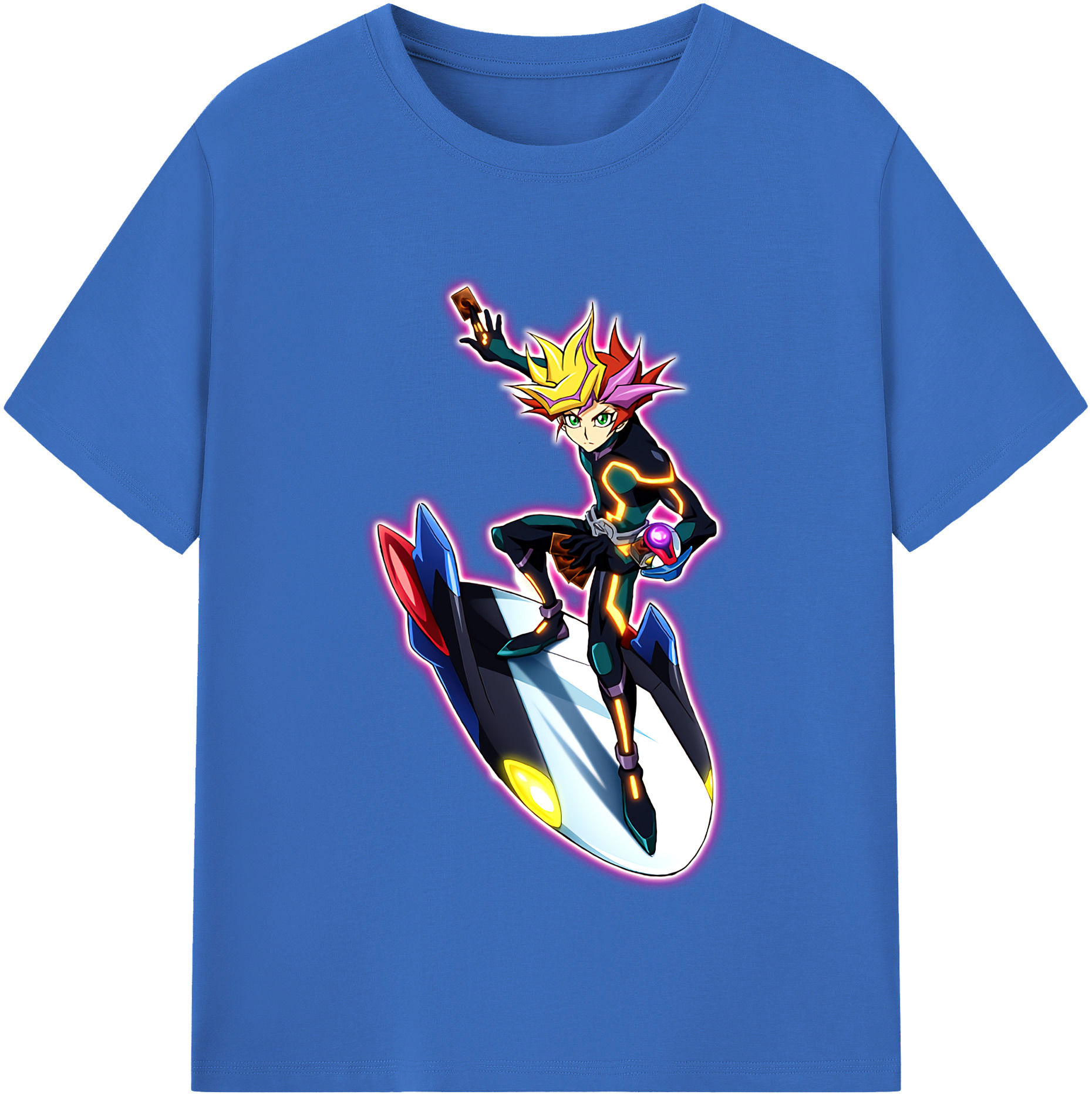 （画像用） 遊☆戯☆王 Yu-Gi-Oh! 綿100％半袖Tシャツ（フロントプリント）