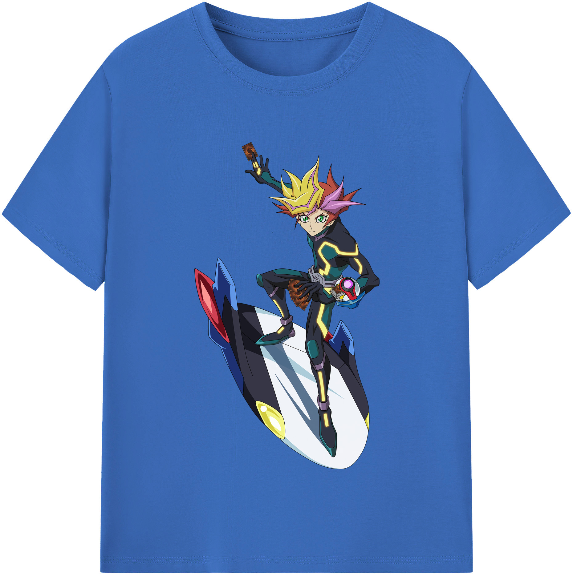 （画像用） 遊☆戯☆王 Yu-Gi-Oh! 綿100％半袖Tシャツ（フロントプリント）
