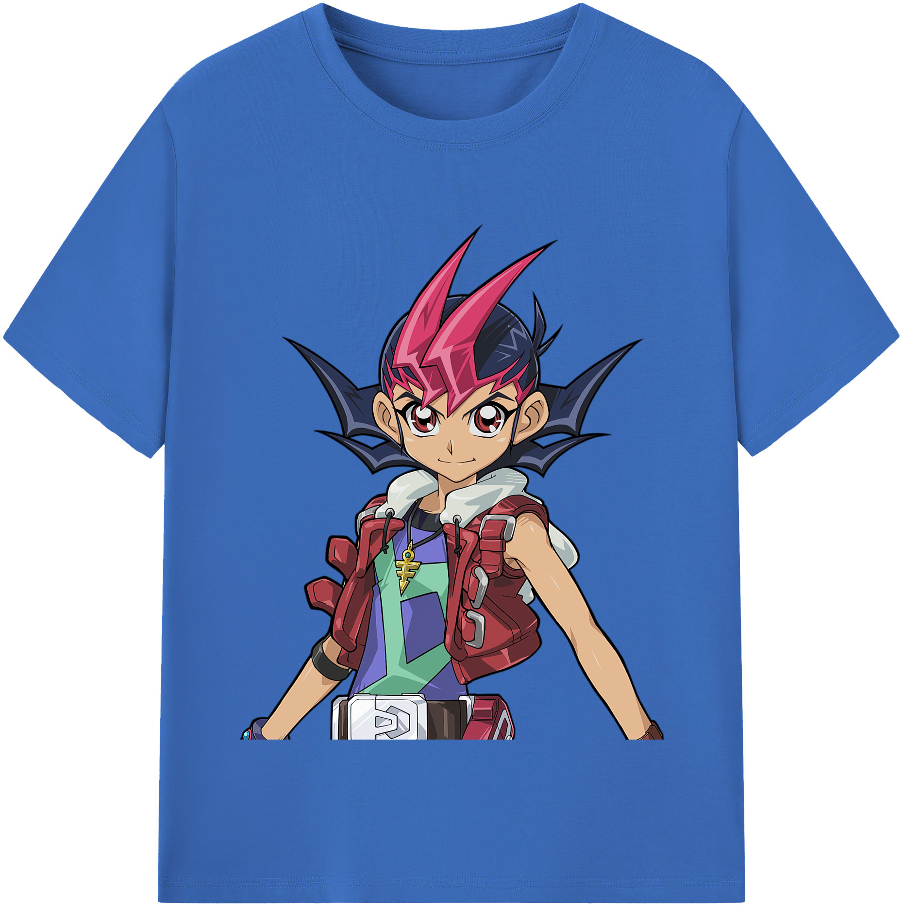 （画像用） 遊☆戯☆王 Yu-Gi-Oh! 綿100％半袖Tシャツ（フロントプリント）