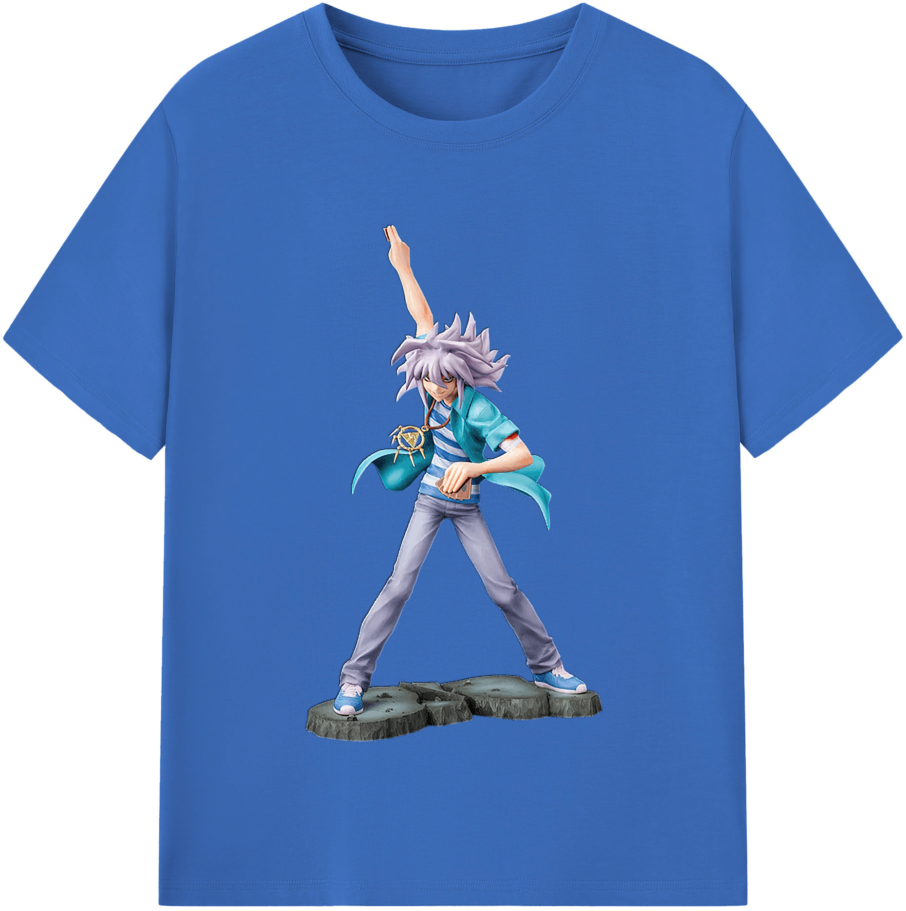 （画像用） 遊☆戯☆王 Yu-Gi-Oh! 綿100％半袖Tシャツ（フロントプリント）