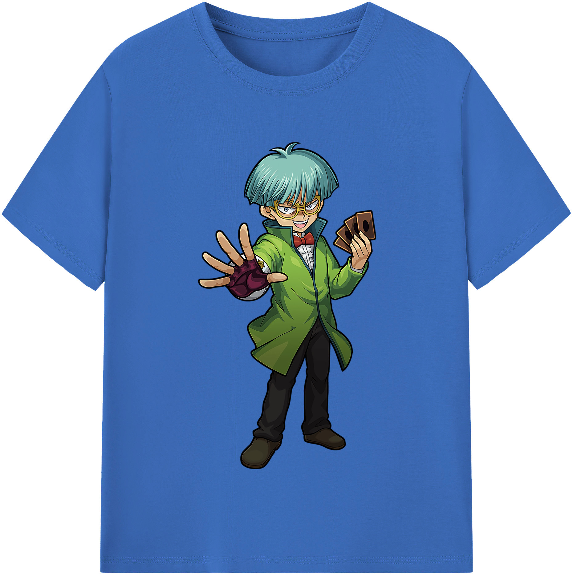 （画像用） 遊☆戯☆王 Yu-Gi-Oh! 綿100％半袖Tシャツ（フロントプリント）