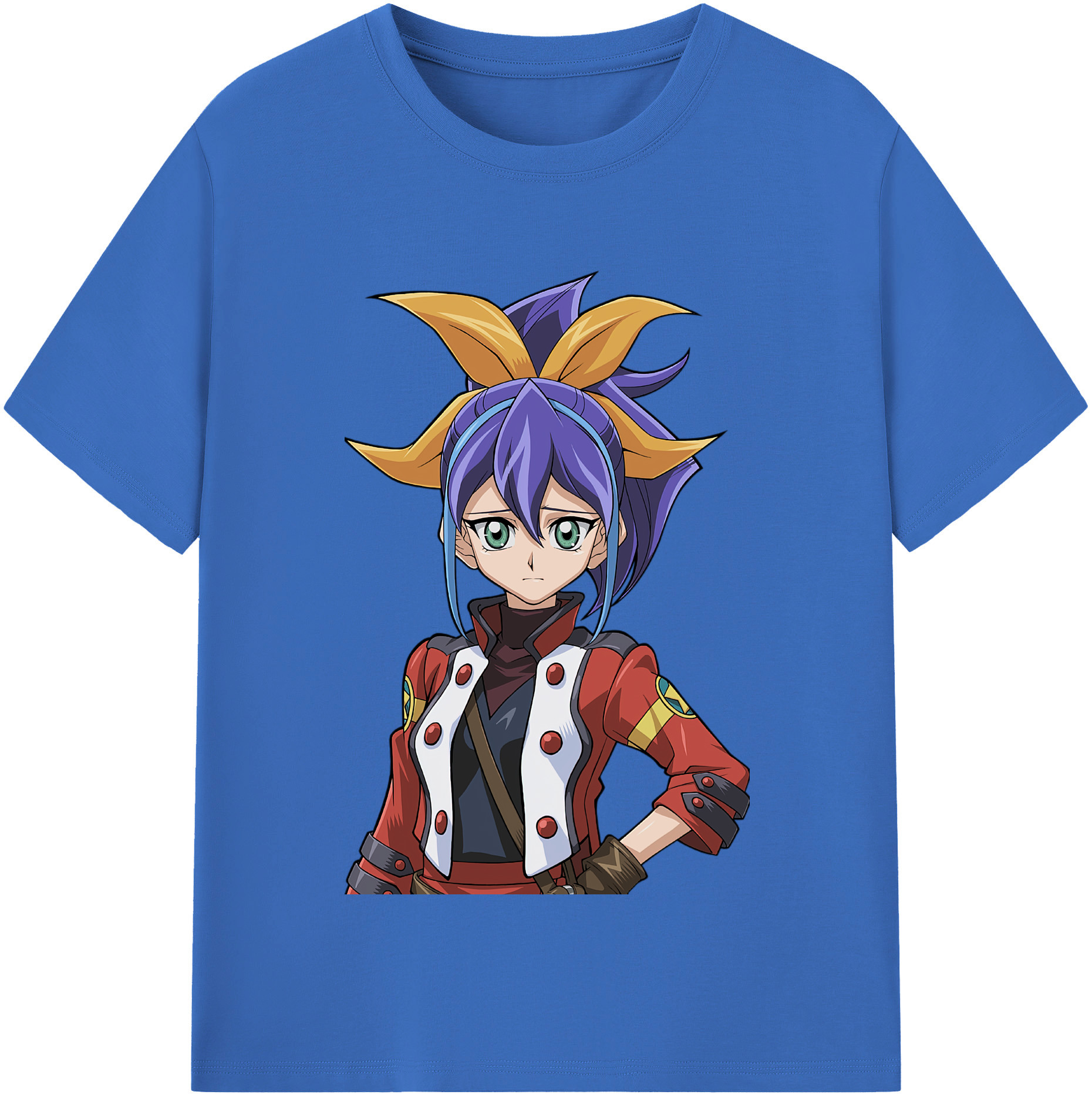（画像用） 遊☆戯☆王 Yu-Gi-Oh! 綿100％半袖Tシャツ（フロントプリント）