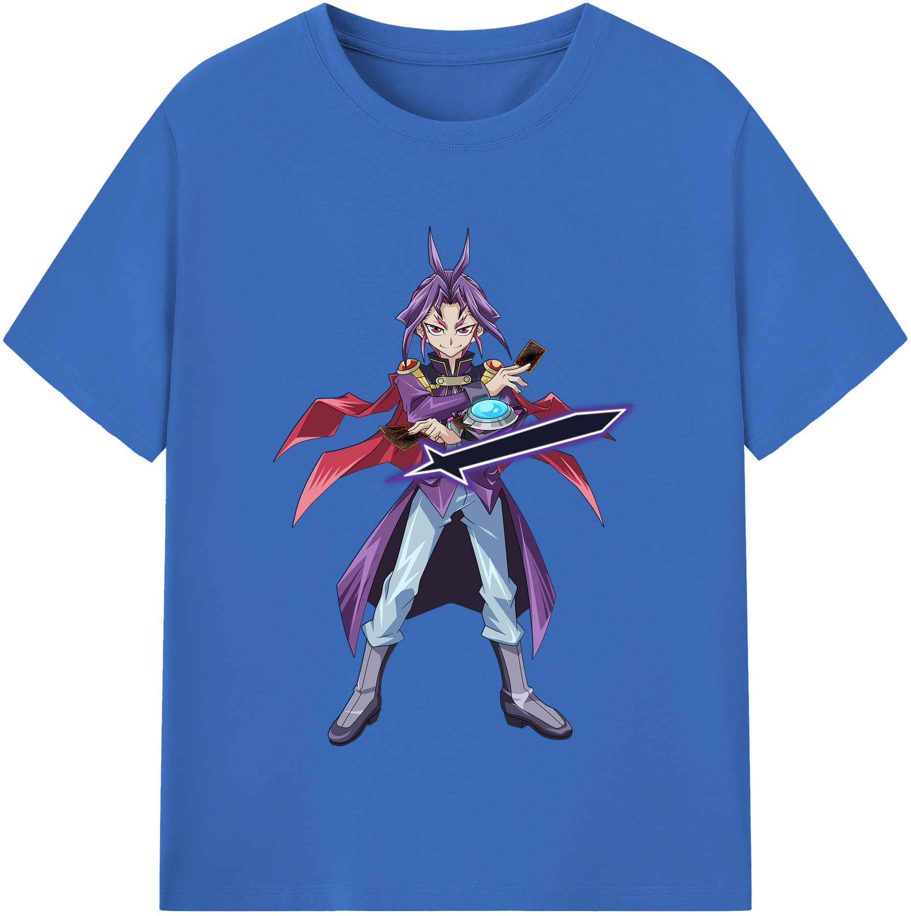 （画像用） 遊☆戯☆王 Yu-Gi-Oh! 綿100％半袖Tシャツ（フロントプリント）