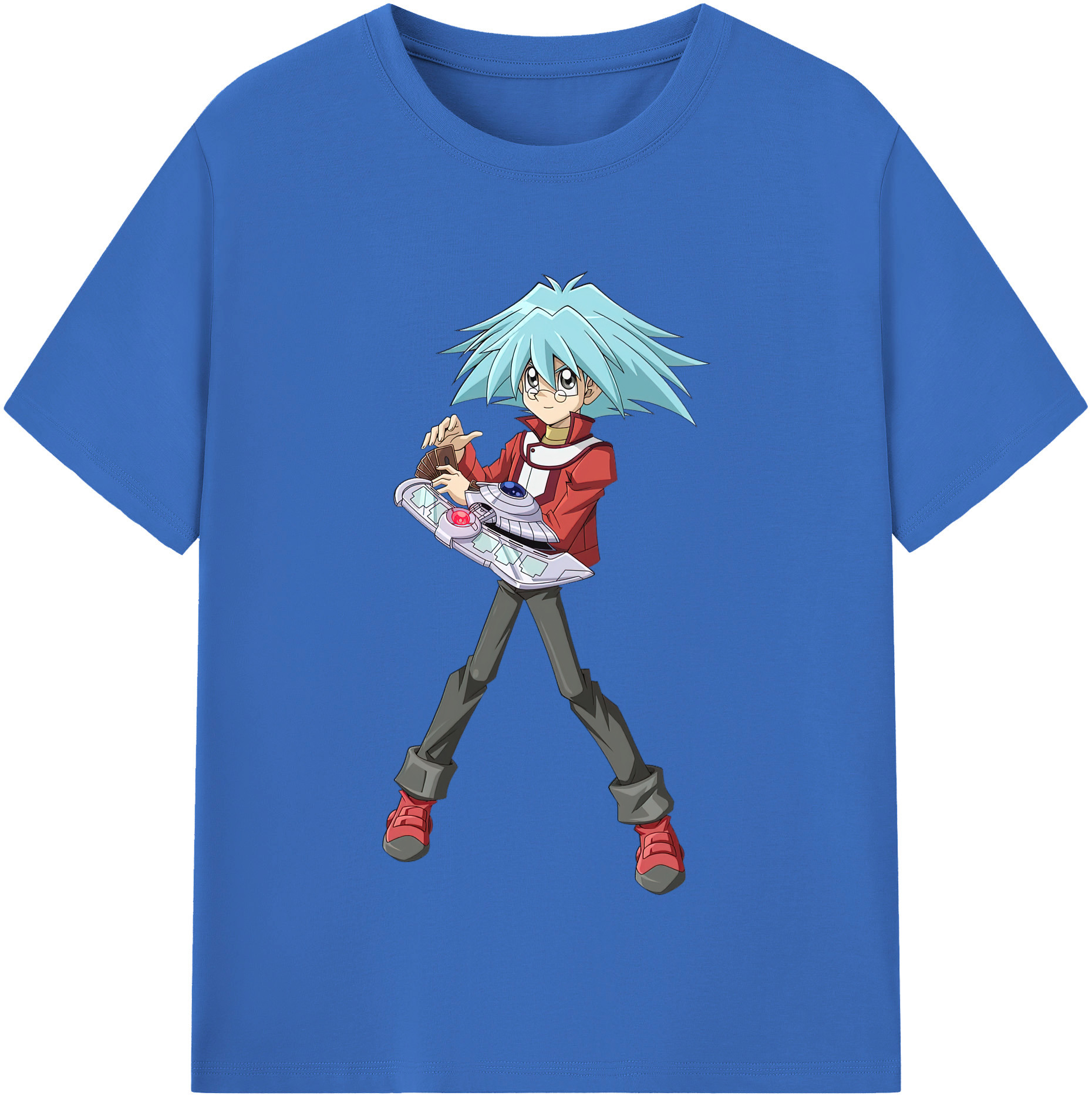（画像用） 遊☆戯☆王 Yu-Gi-Oh! 綿100％半袖Tシャツ（フロントプリント）