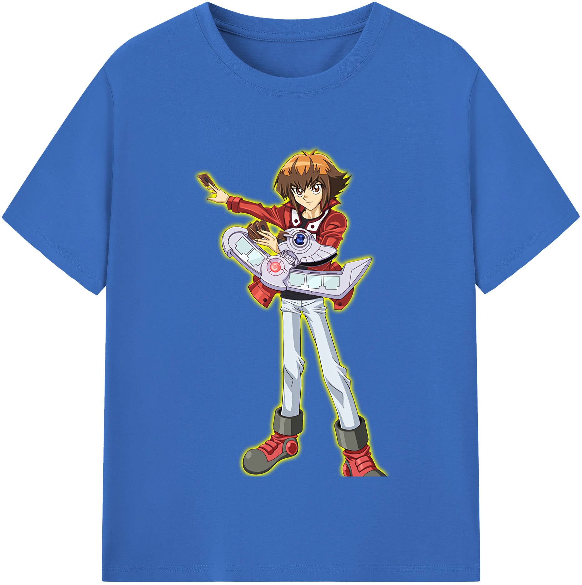 （画像用） 遊☆戯☆王 Yu-Gi-Oh! 綿100％半袖Tシャツ（フロントプリント）