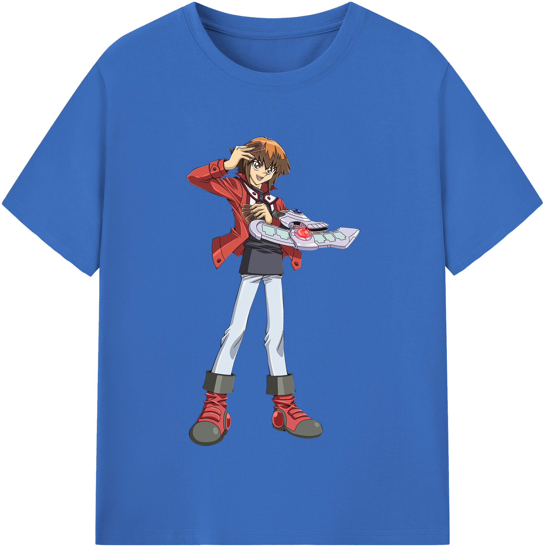 （画像用） 遊☆戯☆王 Yu-Gi-Oh! 綿100％半袖Tシャツ（フロントプリント）