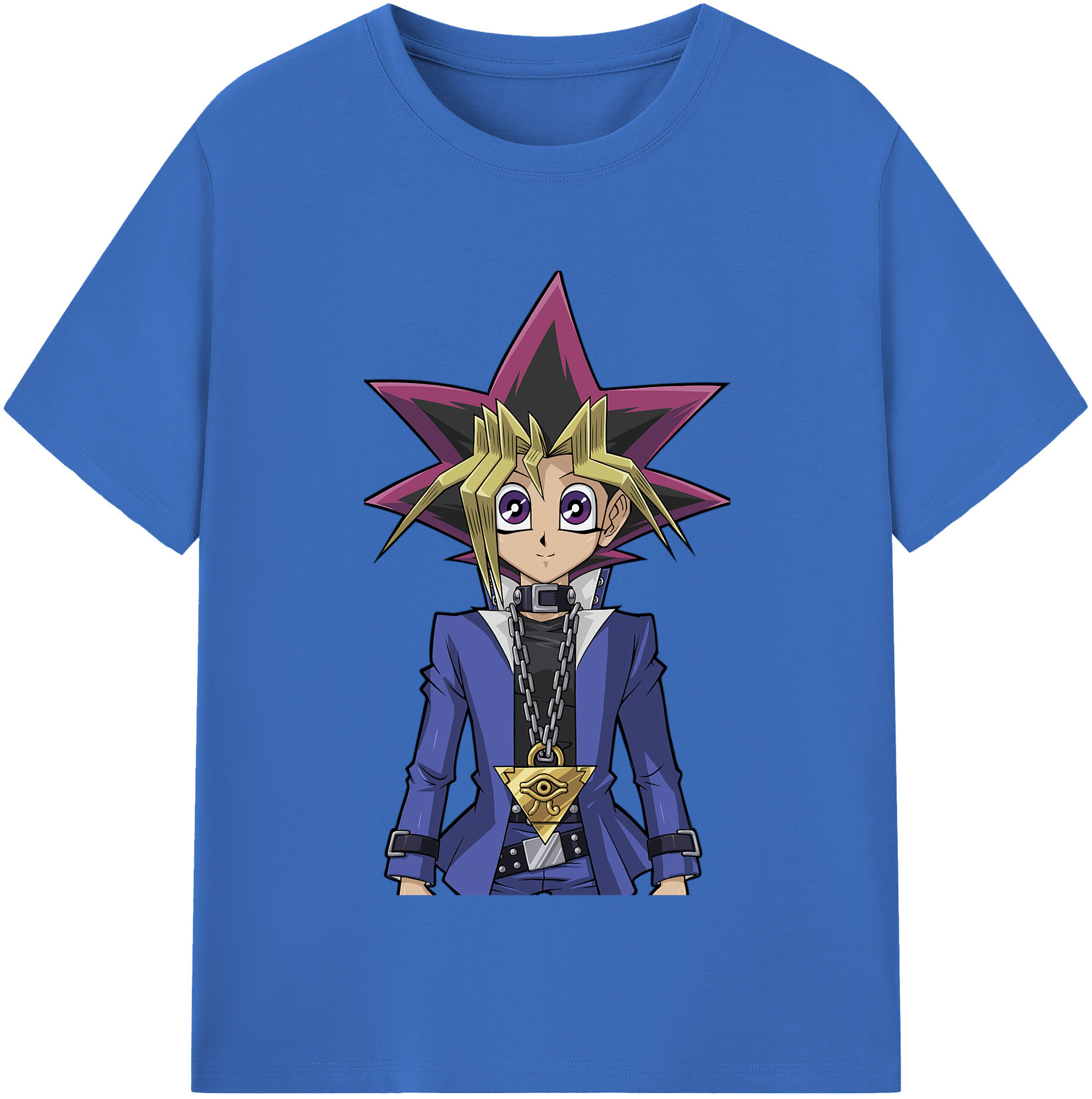 （画像用） 遊☆戯☆王 Yu-Gi-Oh! 綿100％半袖Tシャツ（フロントプリント）