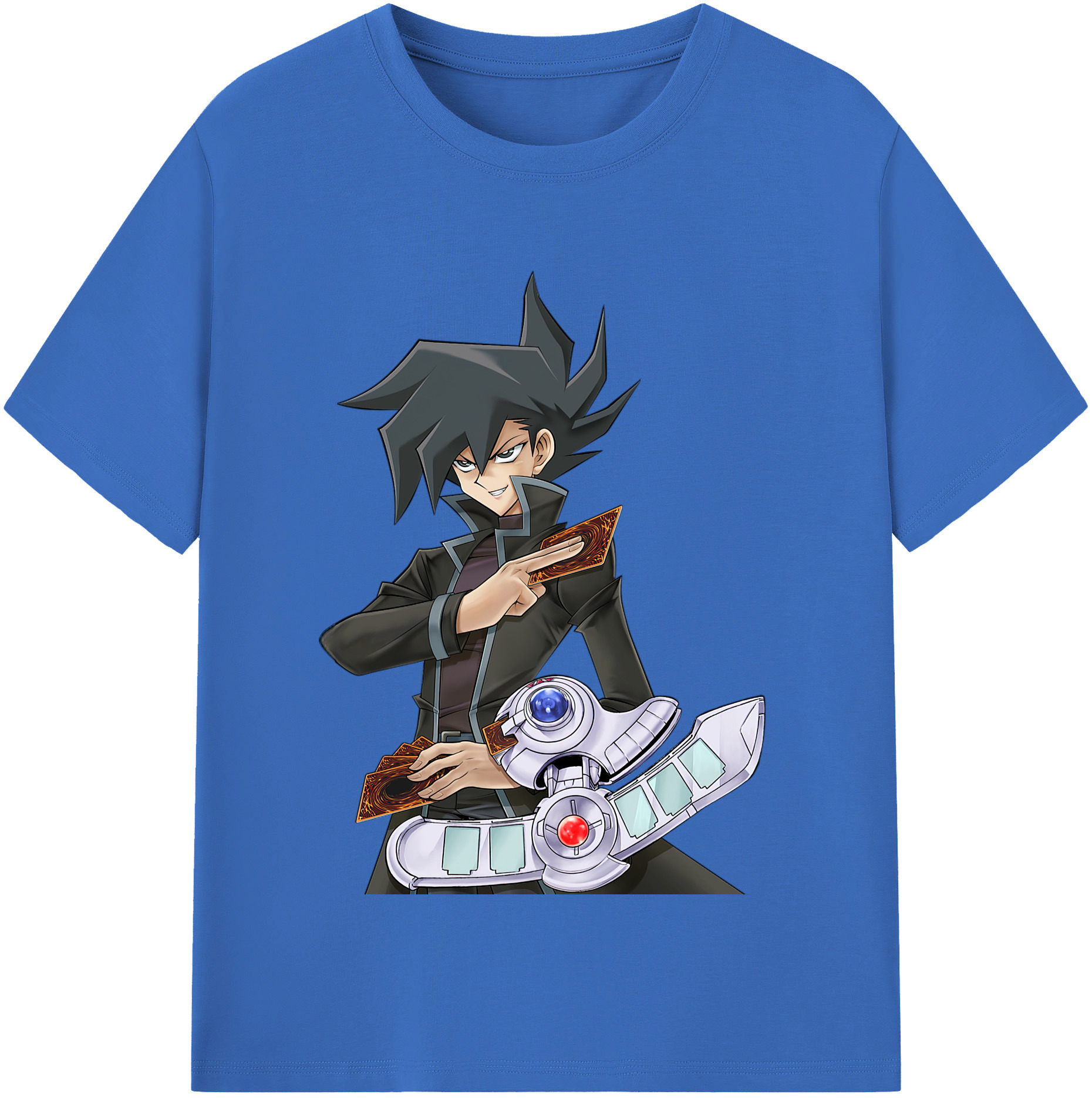 （画像用） 遊☆戯☆王 Yu-Gi-Oh! 綿100％半袖Tシャツ（フロントプリント）