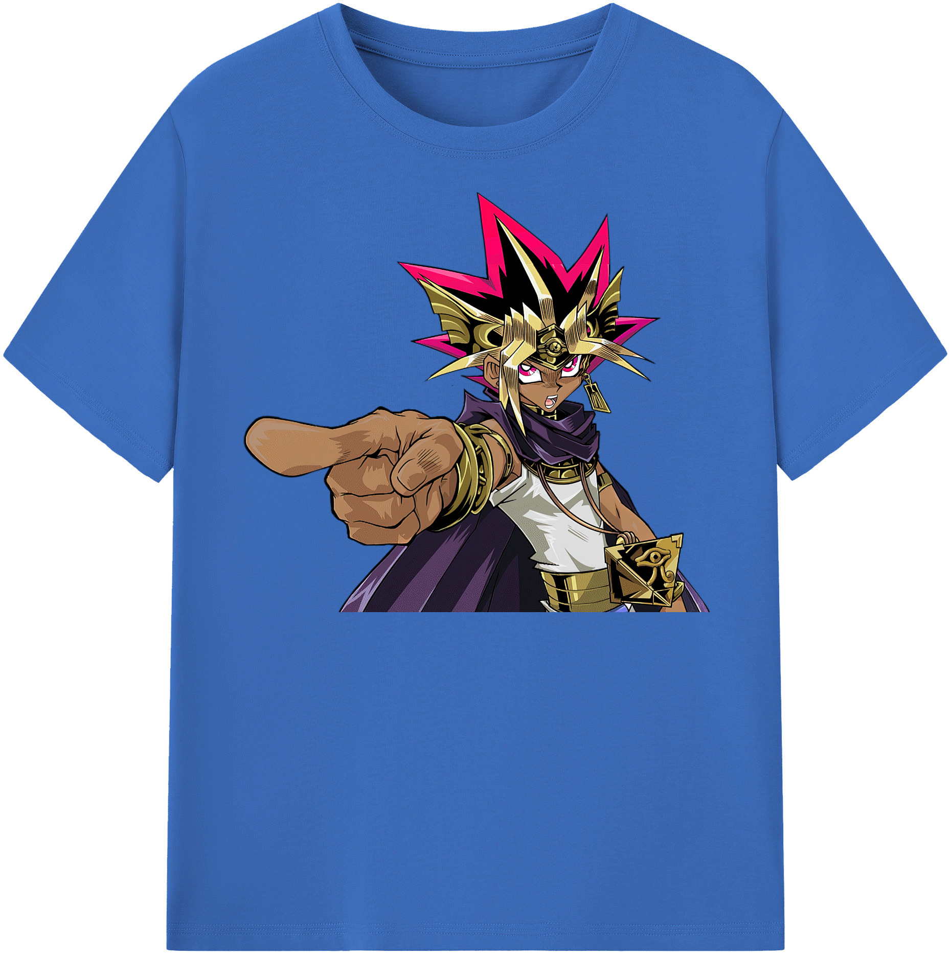 （画像用） 遊☆戯☆王 Yu-Gi-Oh! 綿100％半袖Tシャツ（フロントプリント）