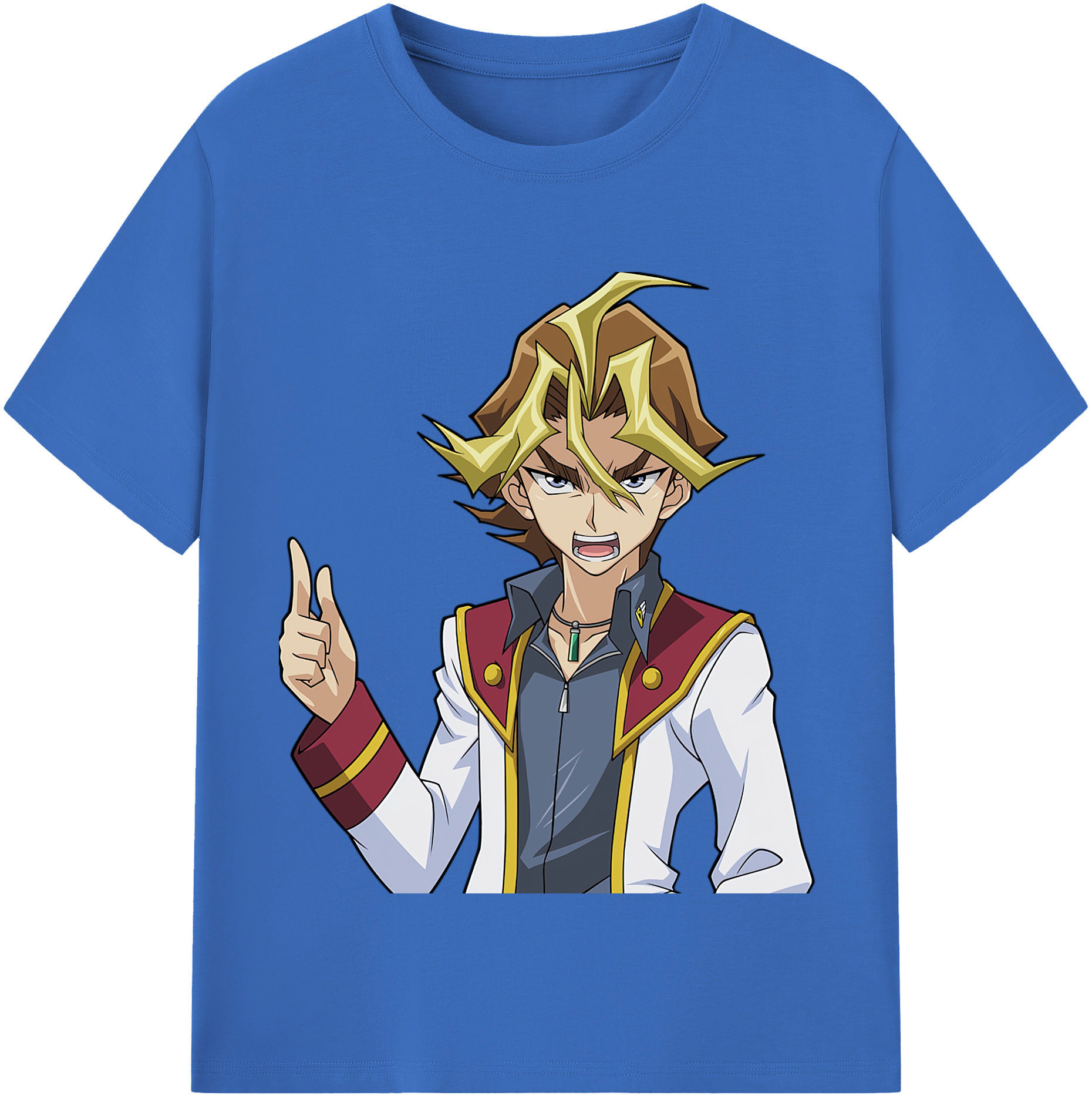 （画像用） 遊☆戯☆王 Yu-Gi-Oh! 綿100％半袖Tシャツ（フロントプリント）