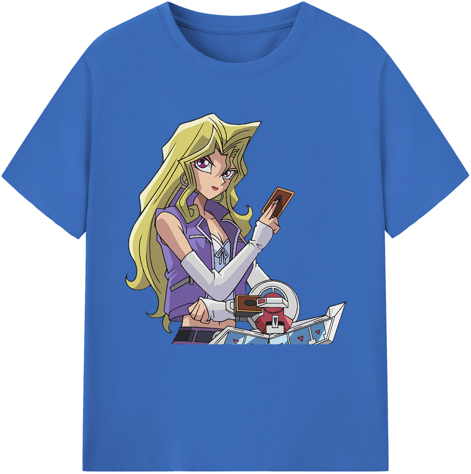（画像用） 遊☆戯☆王 Yu-Gi-Oh! 綿100％半袖Tシャツ（フロントプリント）