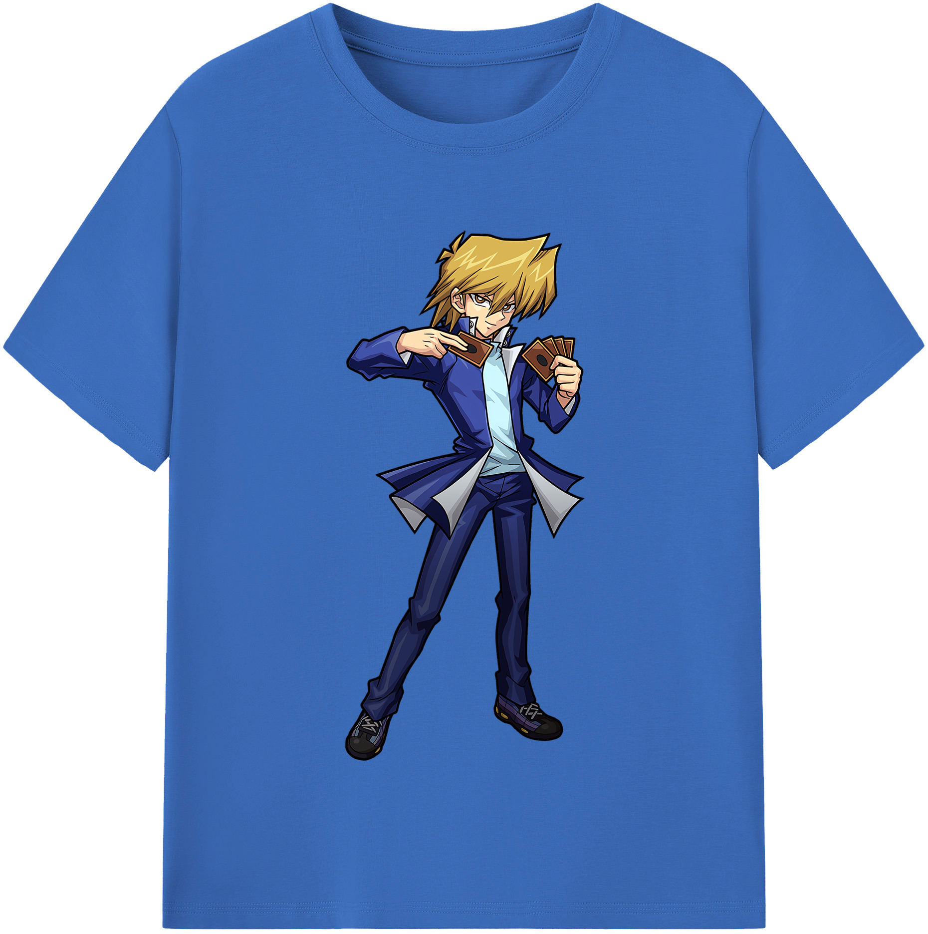 （画像用） 遊☆戯☆王 Yu-Gi-Oh! 綿100％半袖Tシャツ（フロントプリント）