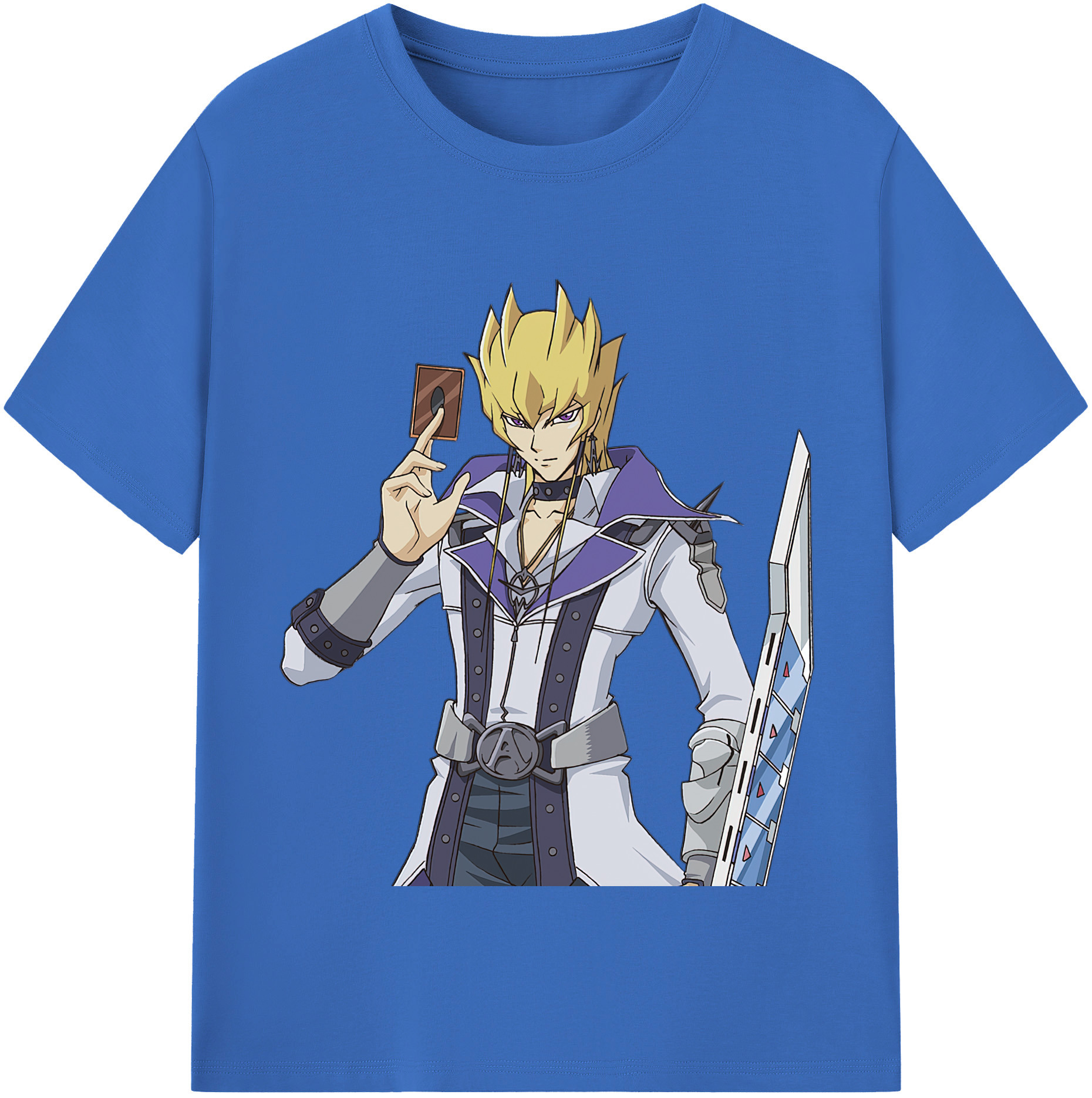 （画像用） 遊☆戯☆王 Yu-Gi-Oh! 綿100％半袖Tシャツ（フロントプリント）