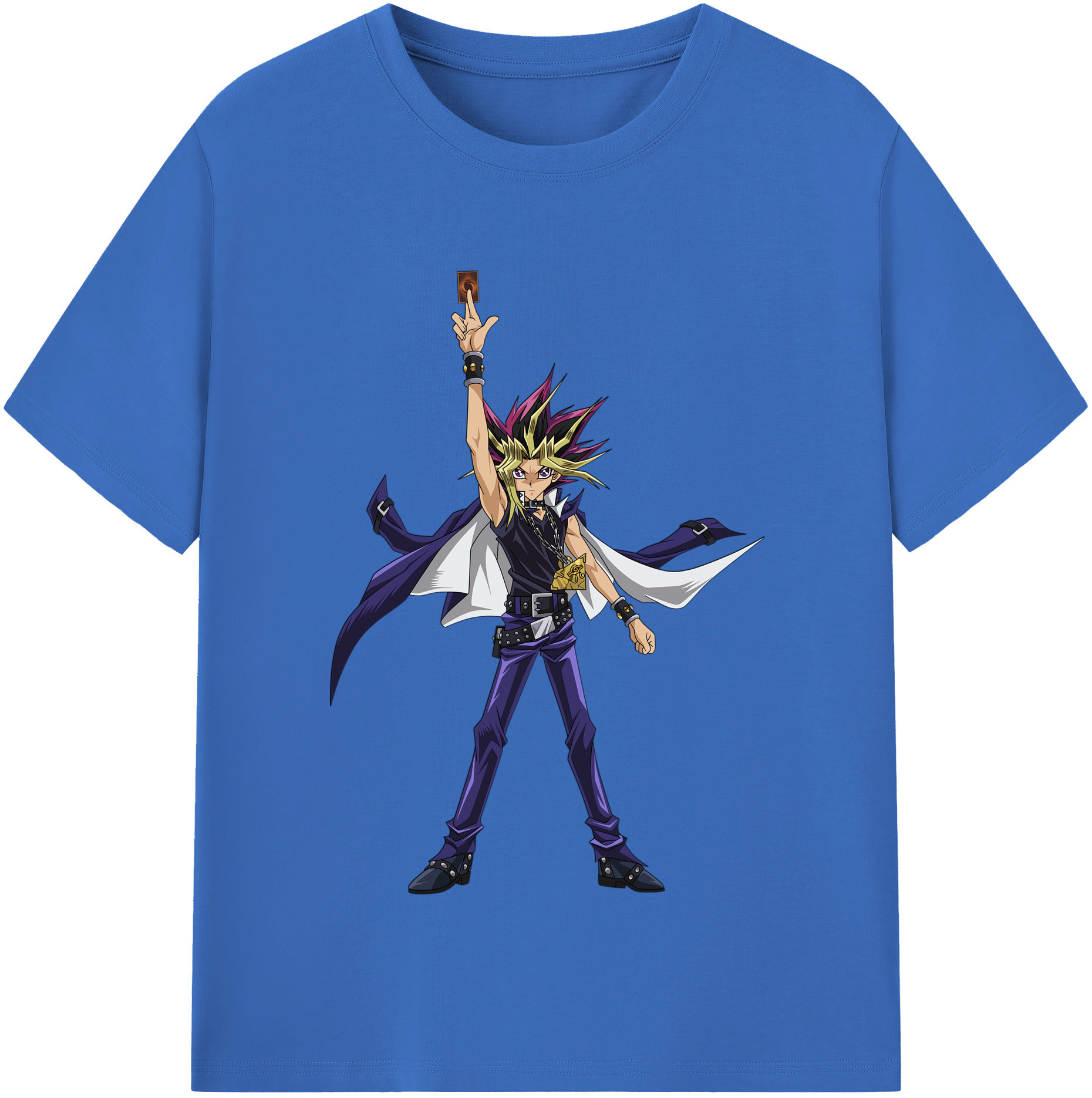 （画像用） 遊☆戯☆王 Yu-Gi-Oh! 綿100％半袖Tシャツ（フロントプリント）