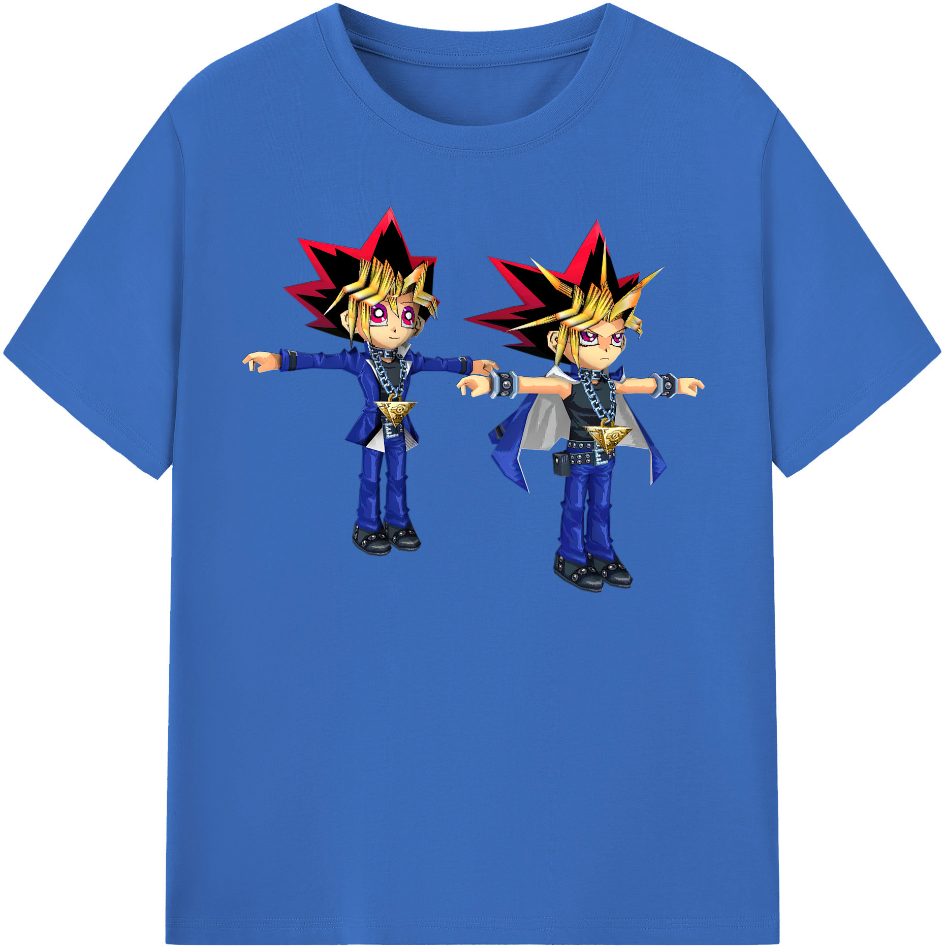 （画像用） 遊☆戯☆王 Yu-Gi-Oh! 綿100％半袖Tシャツ（フロントプリント）