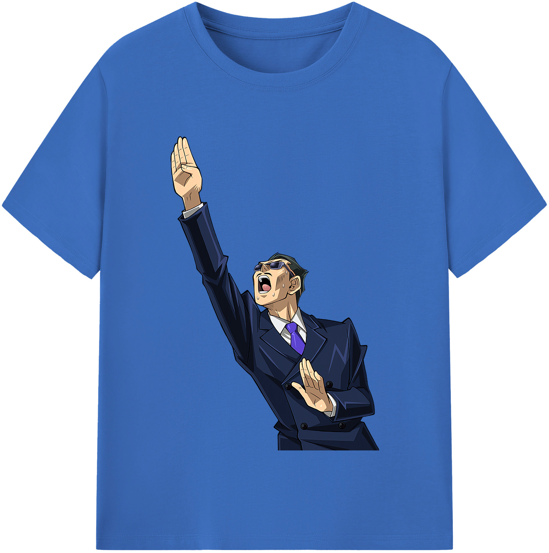 （画像用） 遊☆戯☆王 Yu-Gi-Oh! 綿100％半袖Tシャツ（フロントプリント）