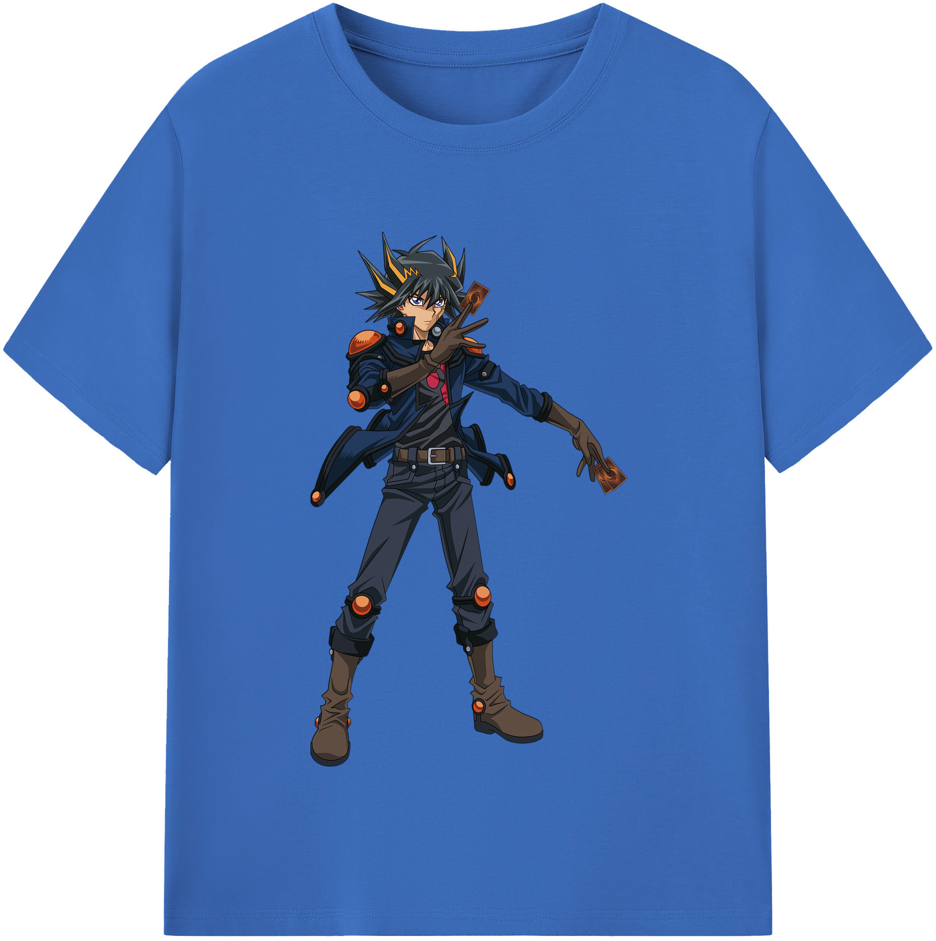 （画像用） 遊☆戯☆王 Yu-Gi-Oh! 綿100％半袖Tシャツ（フロントプリント）