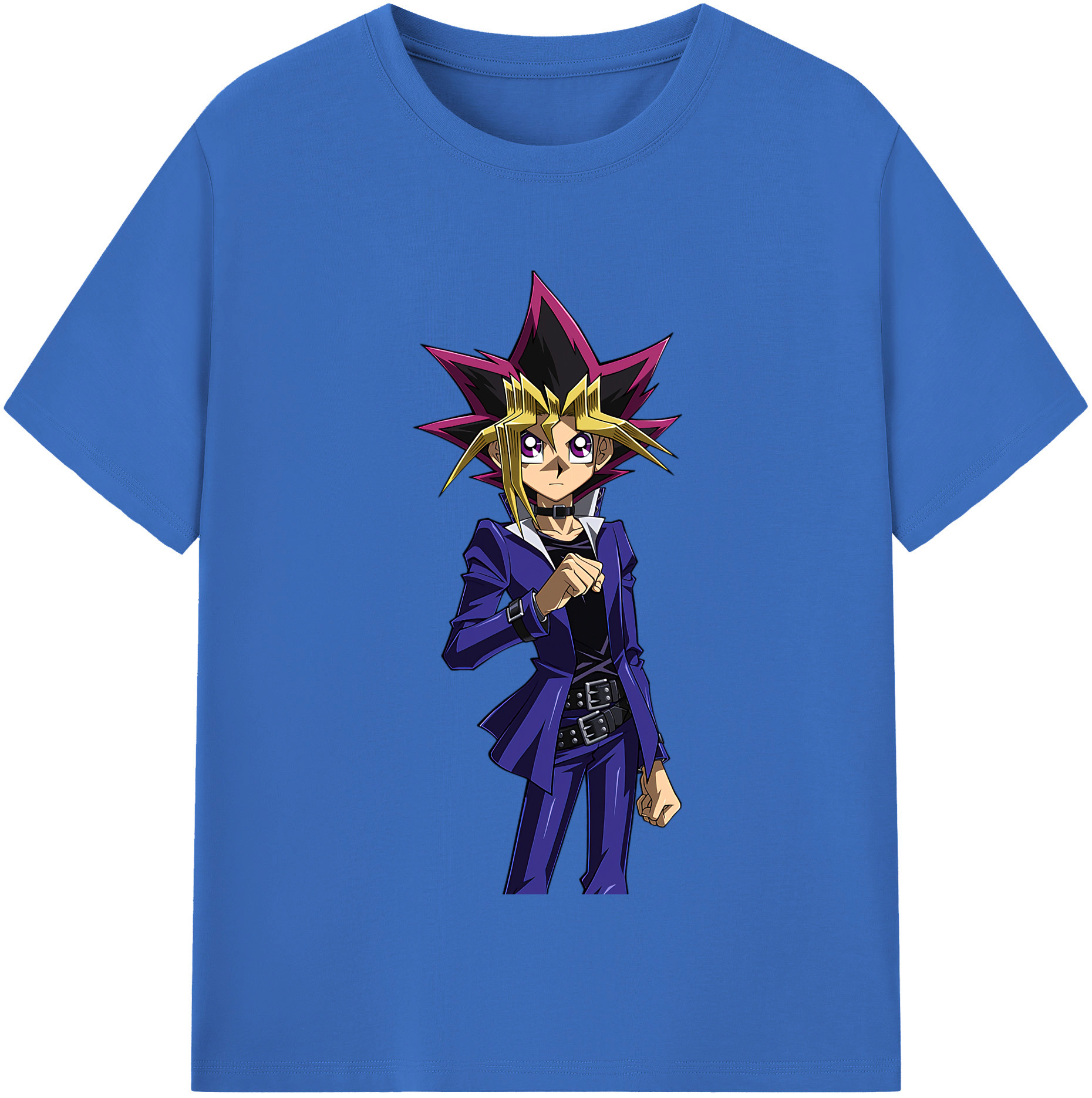 （画像用） 遊☆戯☆王 Yu-Gi-Oh! 綿100％半袖Tシャツ（フロントプリント）
