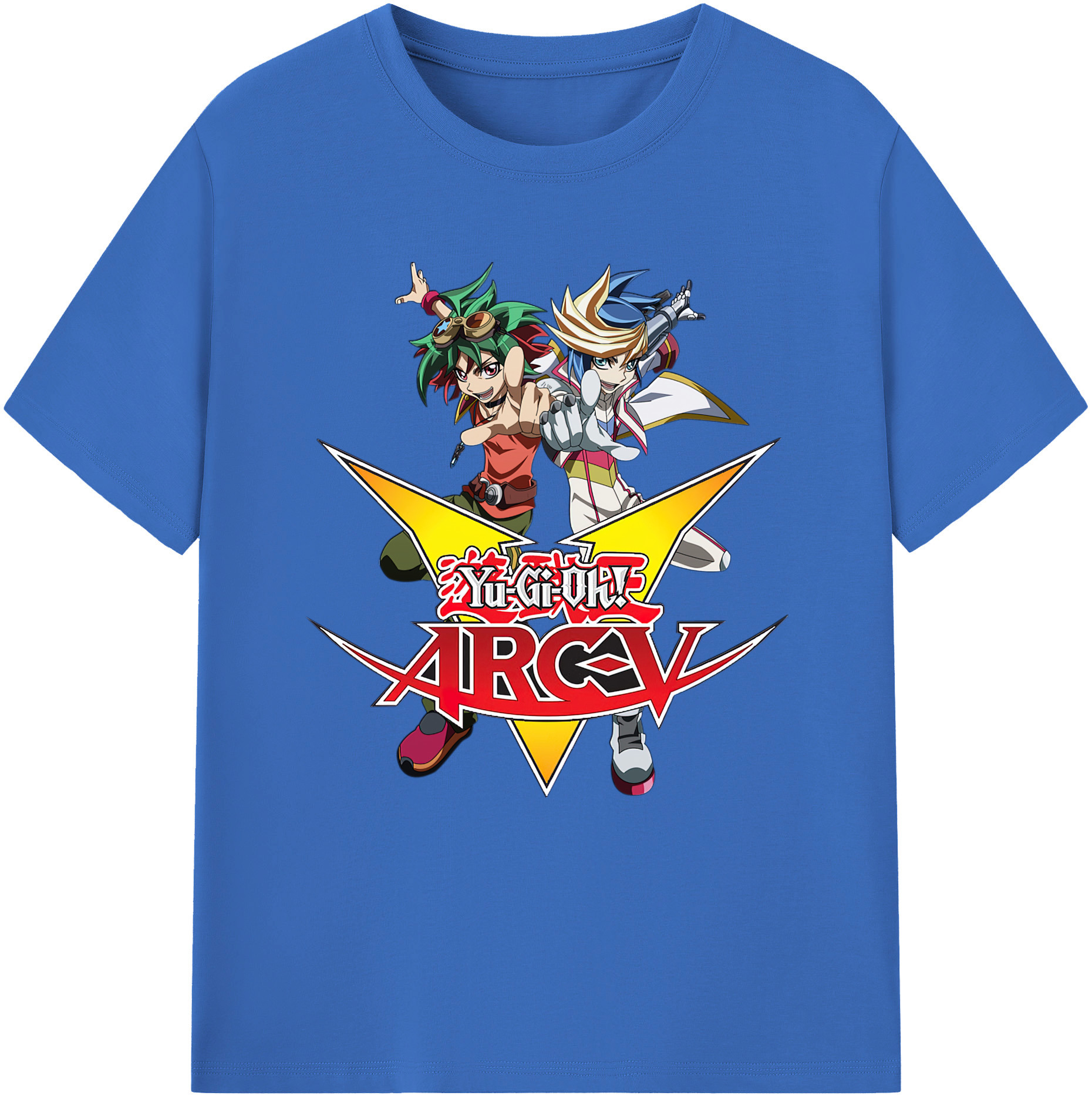 （画像用） 遊☆戯☆王 Yu-Gi-Oh! 綿100％半袖Tシャツ（フロントプリント）