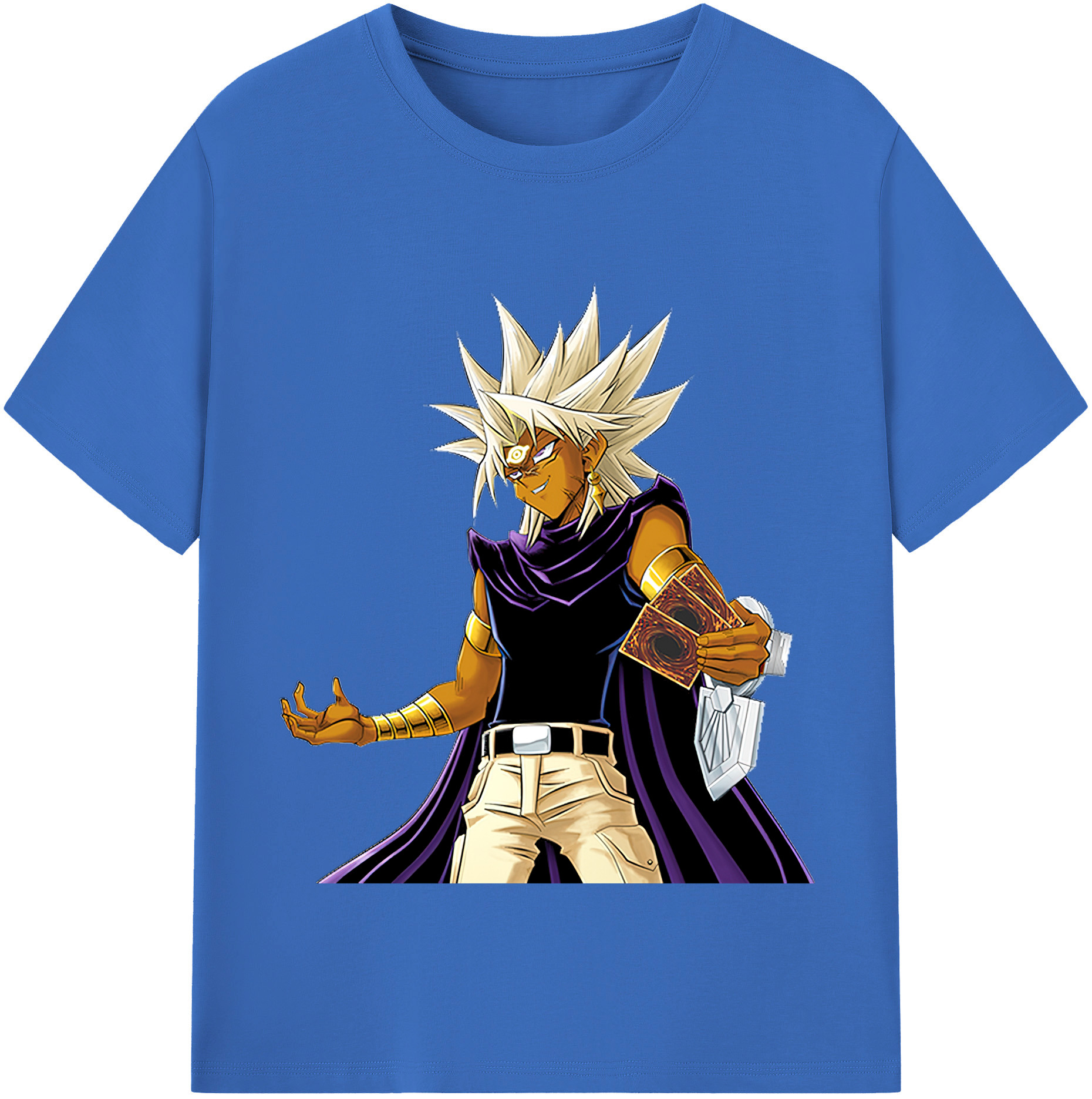 （画像用） 遊☆戯☆王 Yu-Gi-Oh! 綿100％半袖Tシャツ（フロントプリント）