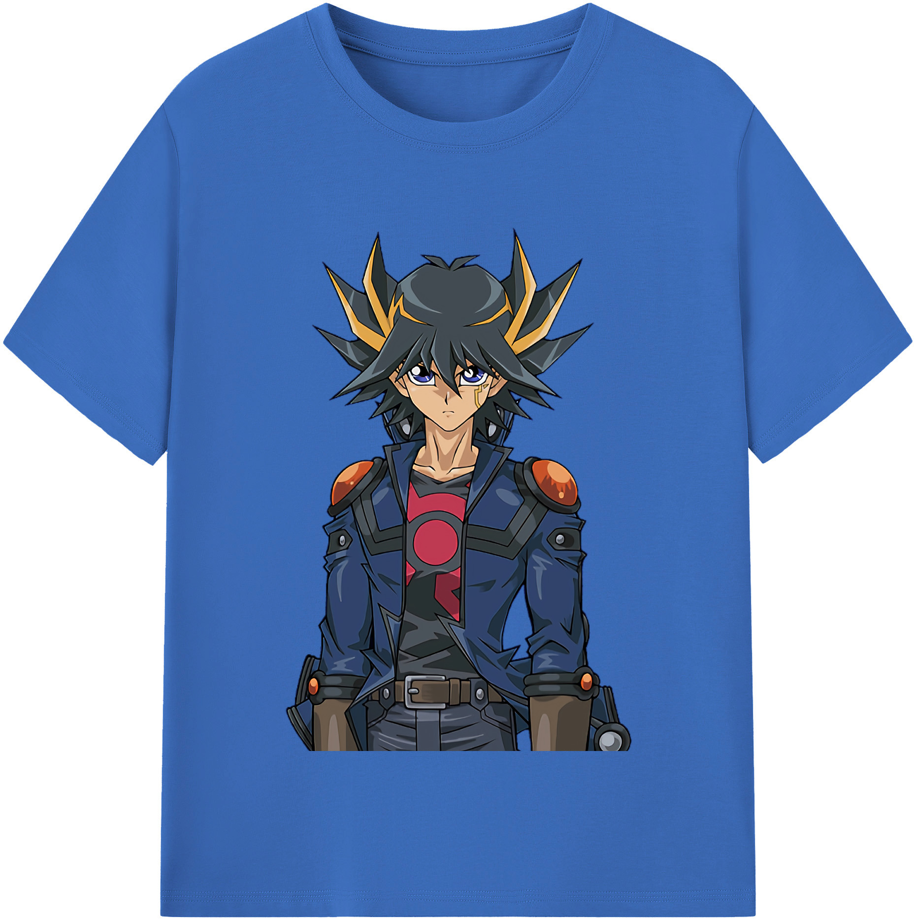 （画像用） 遊☆戯☆王 Yu-Gi-Oh! 綿100％半袖Tシャツ（フロントプリント）