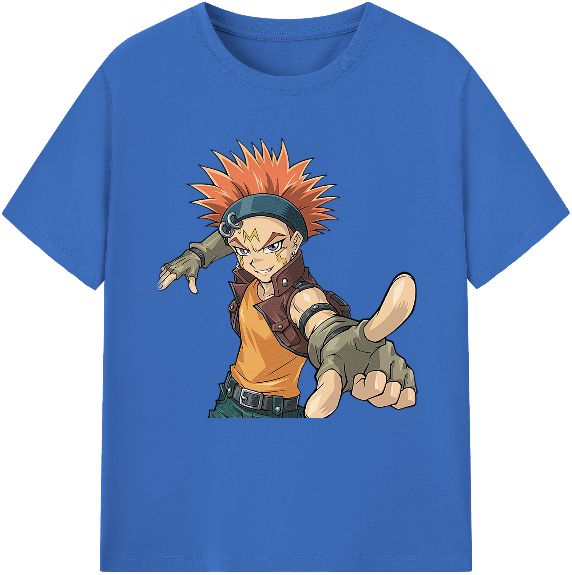 （画像用） 遊☆戯☆王 Yu-Gi-Oh! 綿100％半袖Tシャツ（フロントプリント）