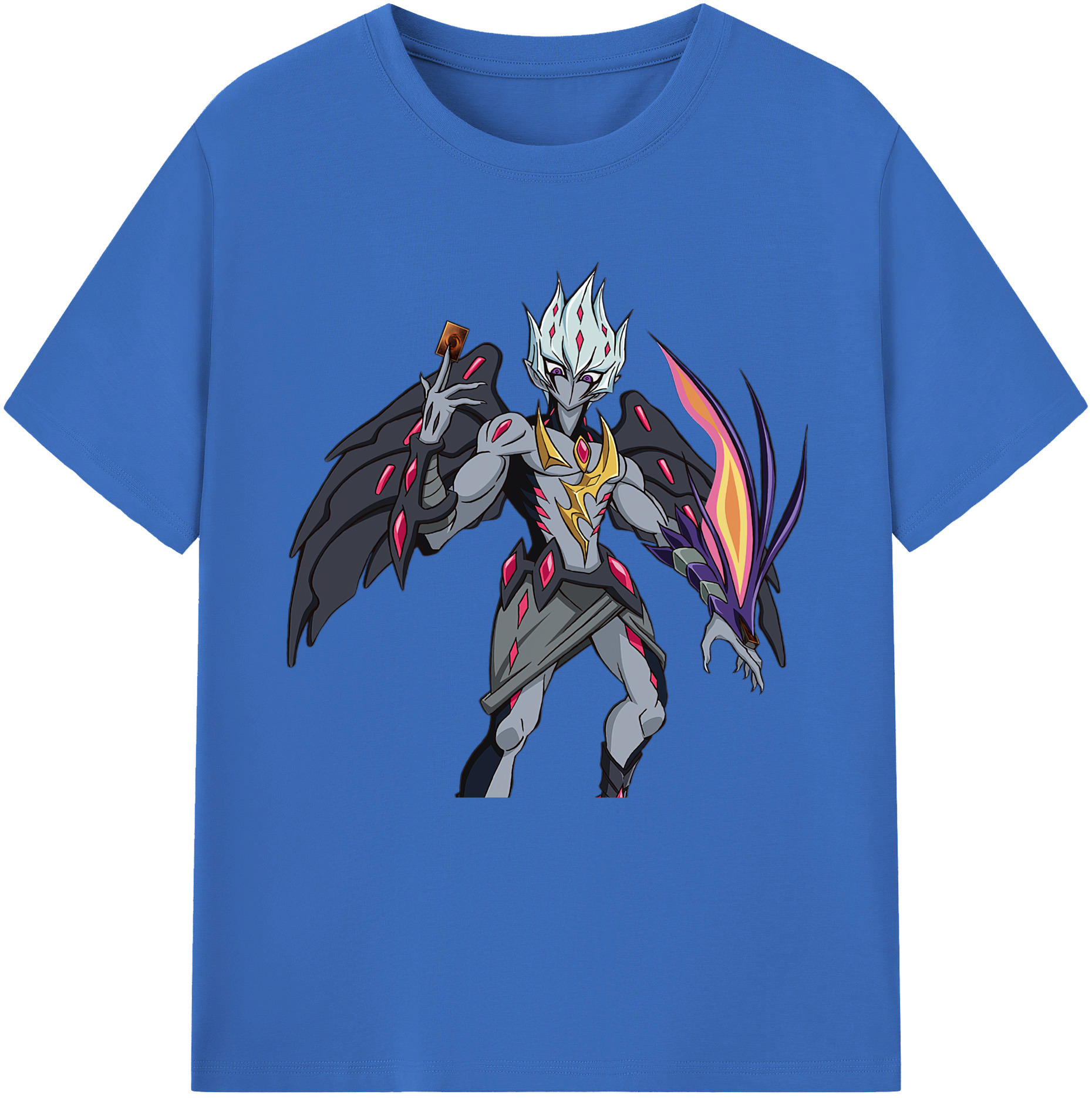 （画像用） 遊☆戯☆王 Yu-Gi-Oh! 綿100％半袖Tシャツ（フロントプリント）