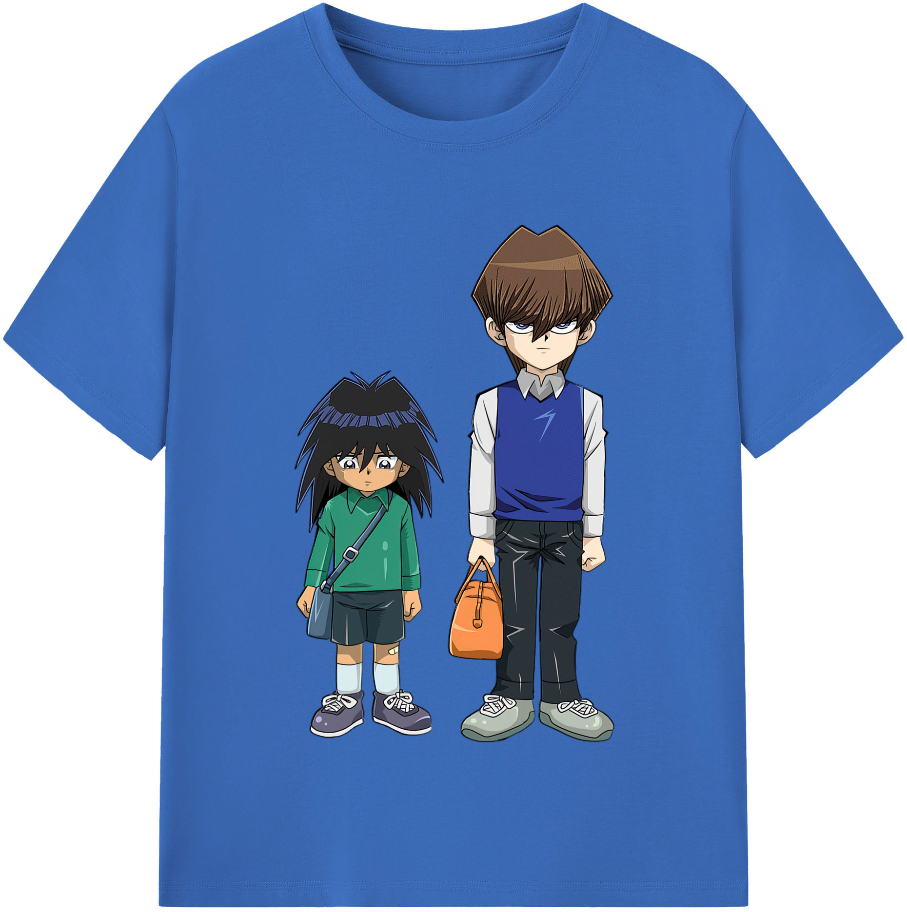 （画像用） 遊☆戯☆王 Yu-Gi-Oh! 綿100％半袖Tシャツ（フロントプリント）