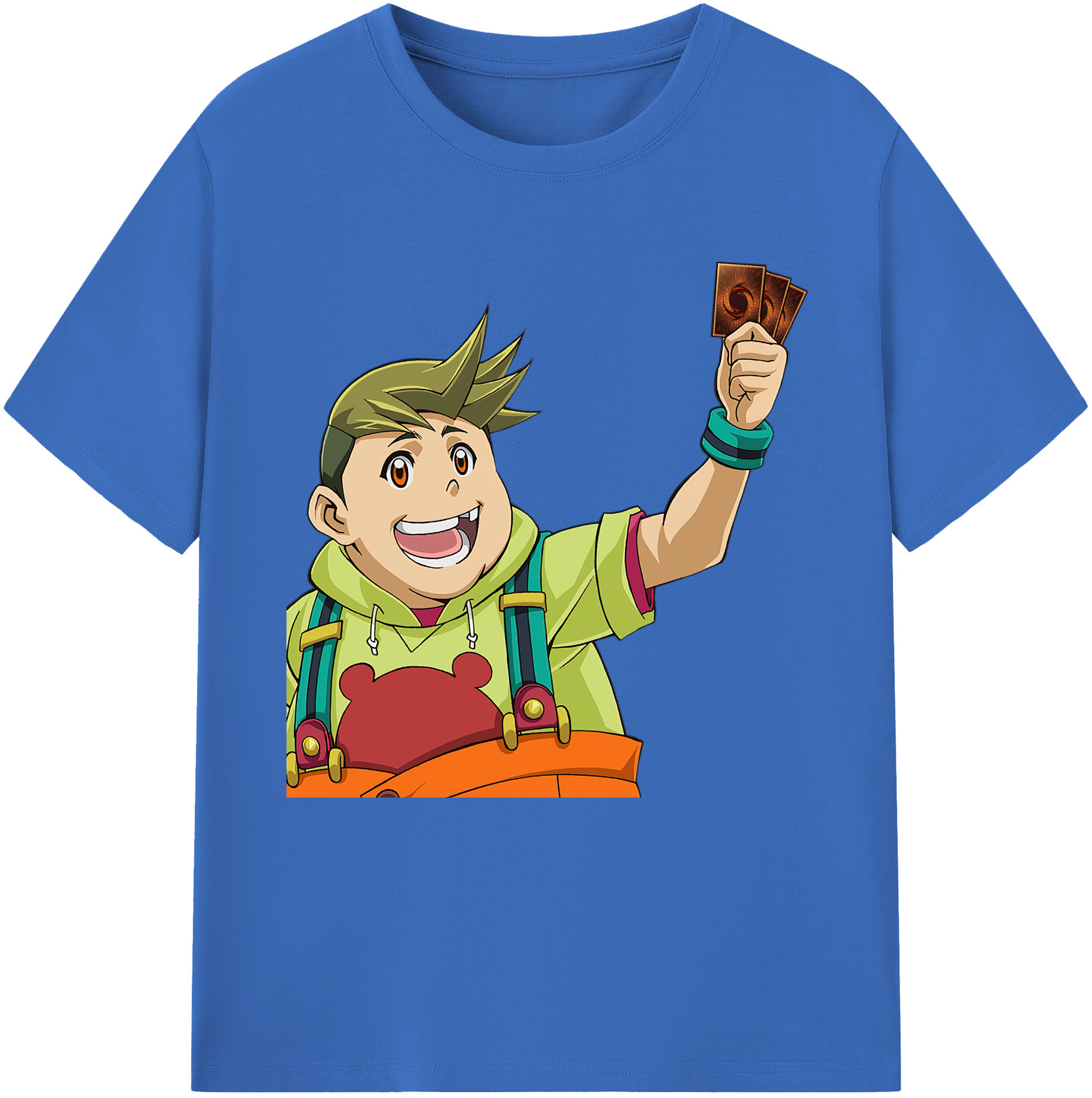 （画像用） 遊☆戯☆王 Yu-Gi-Oh! 綿100％半袖Tシャツ（フロントプリント）