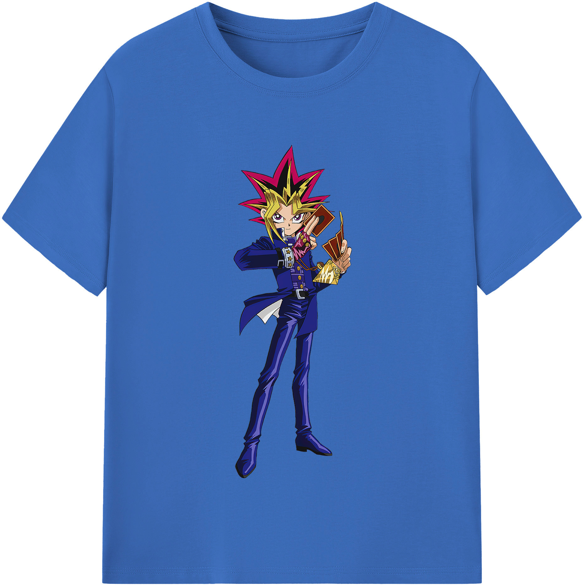 （画像用） 遊☆戯☆王 Yu-Gi-Oh! 綿100％半袖Tシャツ（フロントプリント）