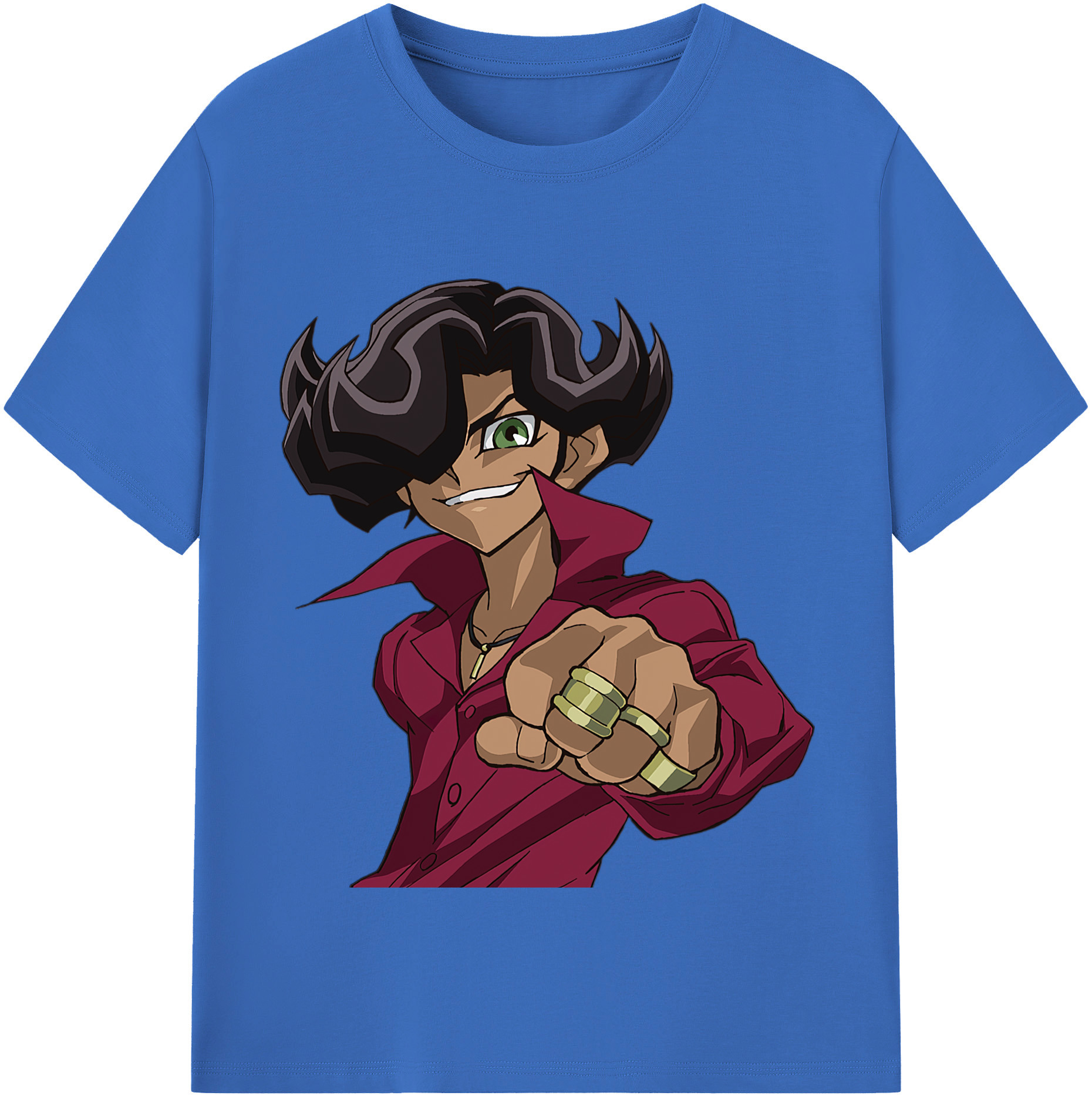 （画像用） 遊☆戯☆王 Yu-Gi-Oh! 綿100％半袖Tシャツ（フロントプリント）